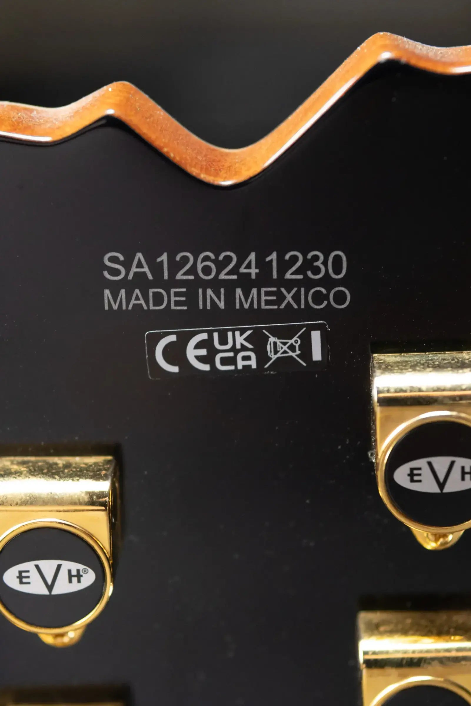 EVH SA-126 Special QM Semi-Hollow Electric Guitar - Tobacco Sunburst with Hardshell Case - Used