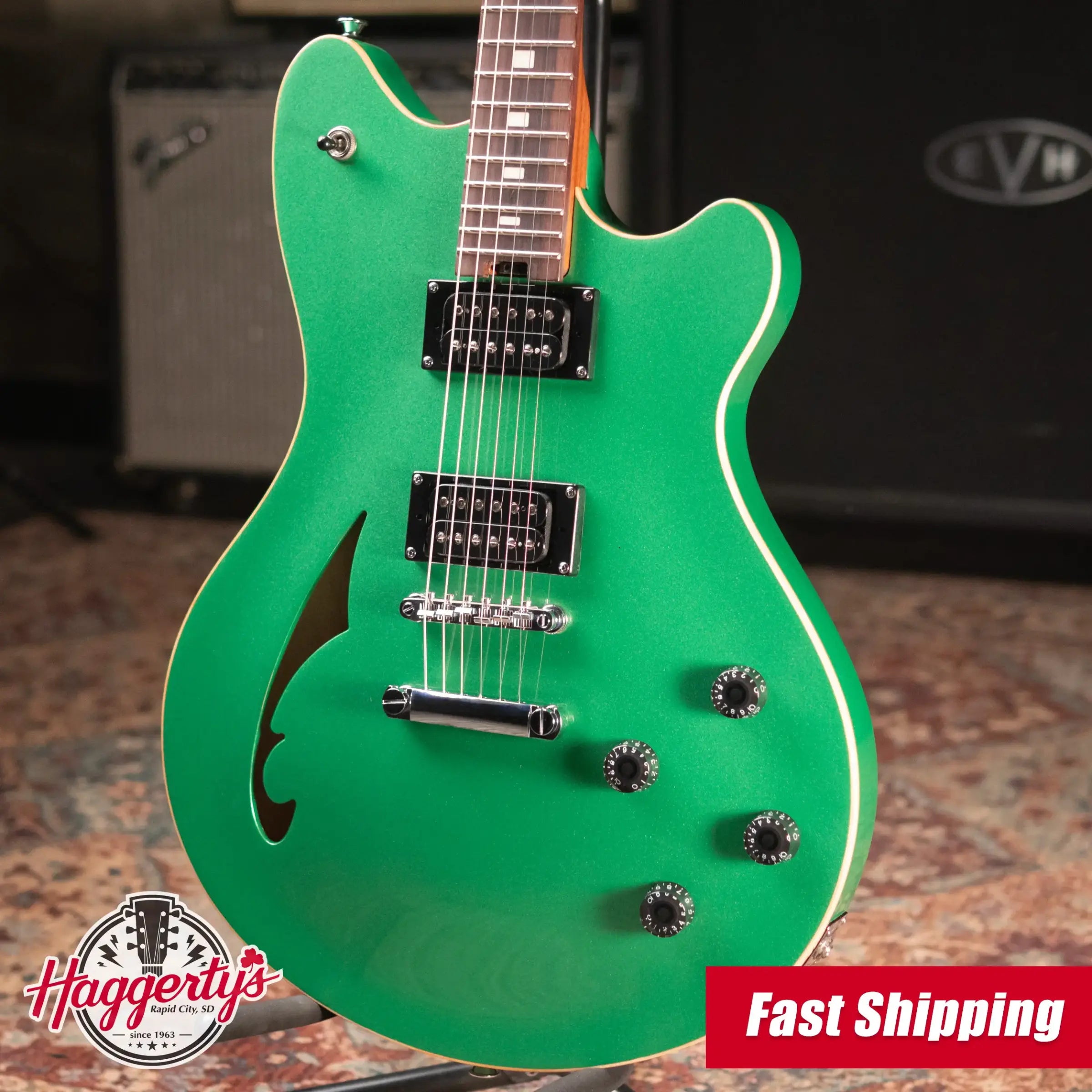 EVH SA-126 Standard Electric Guitar - Pelham Green