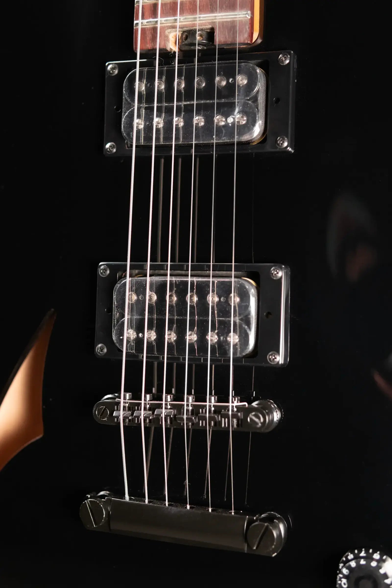 EVH SA-126 Standard Semi-Hollow Electric Guitar - Piano Black