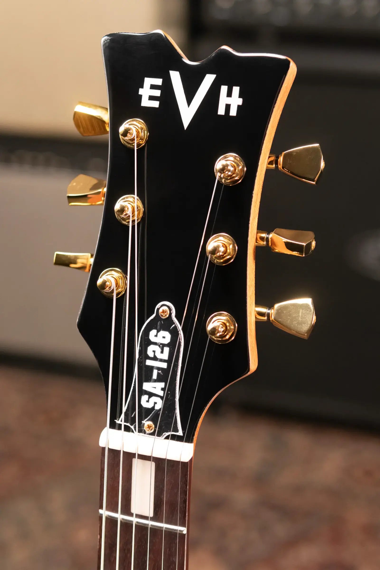 EVH SA-126 Standard Semi-Hollow Electric Guitar - Wine Red