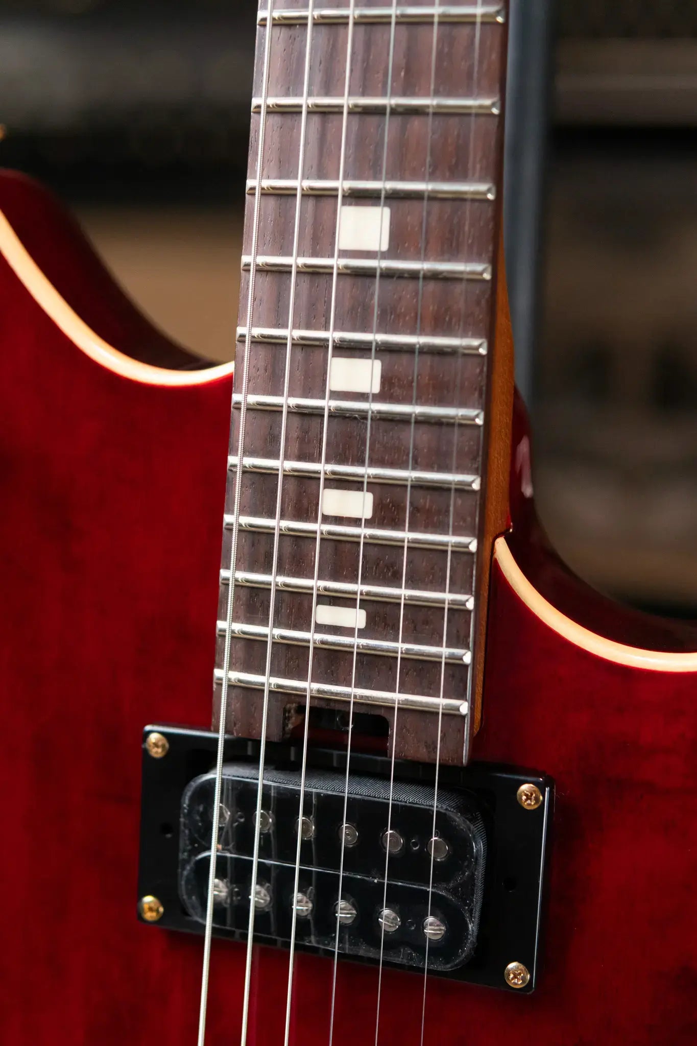 EVH SA-126 Standard Semi-Hollow Electric Guitar - Wine Red