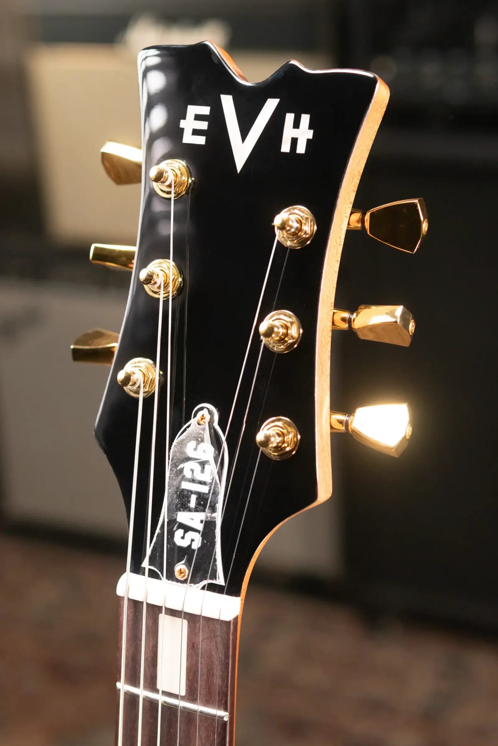 EVH SA-126 Standard Semi-Hollow Electric Guitar - Wine Red