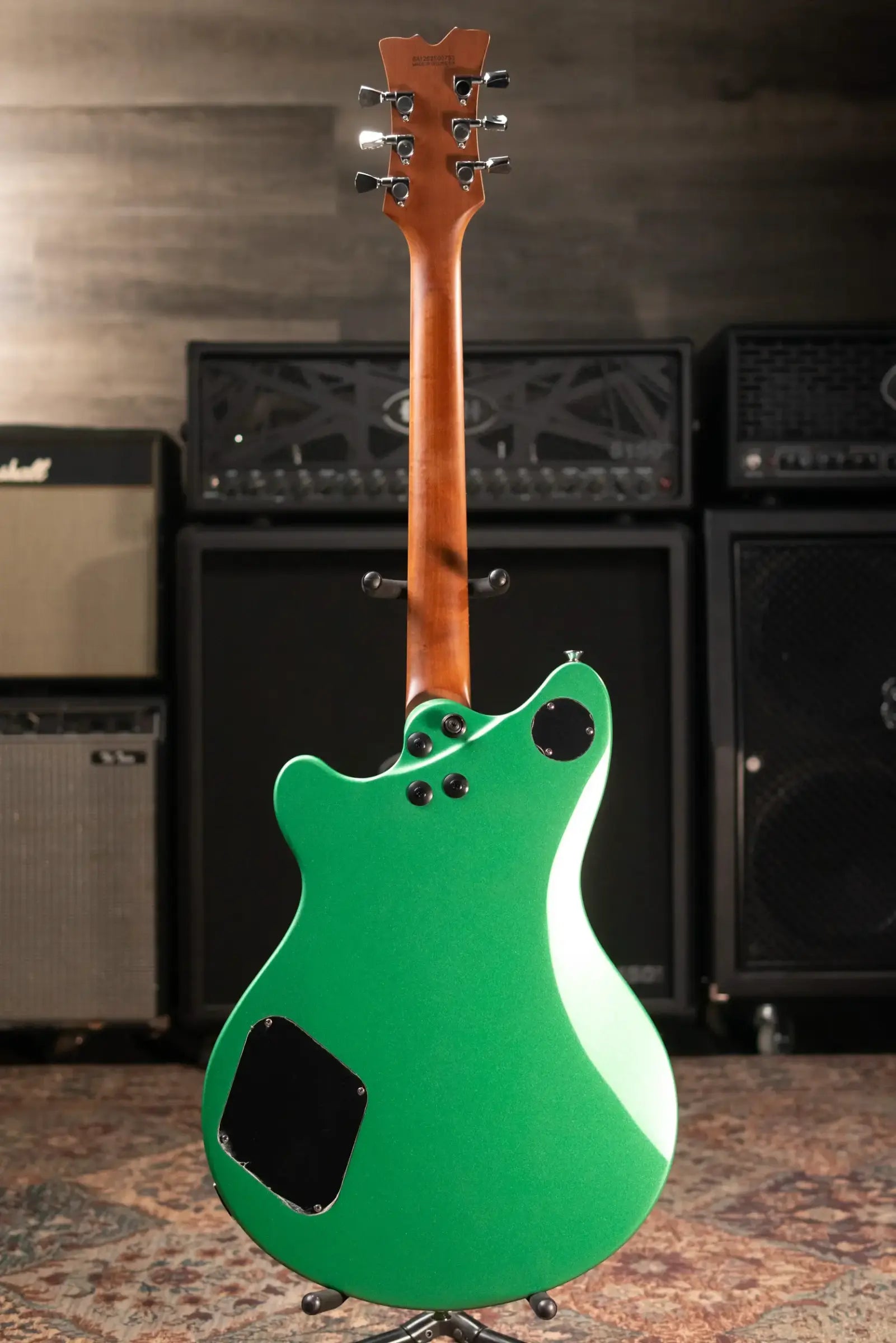 EVH SA-126 Standard Semi-Hollowbody Electric Guitar - Pelham Green