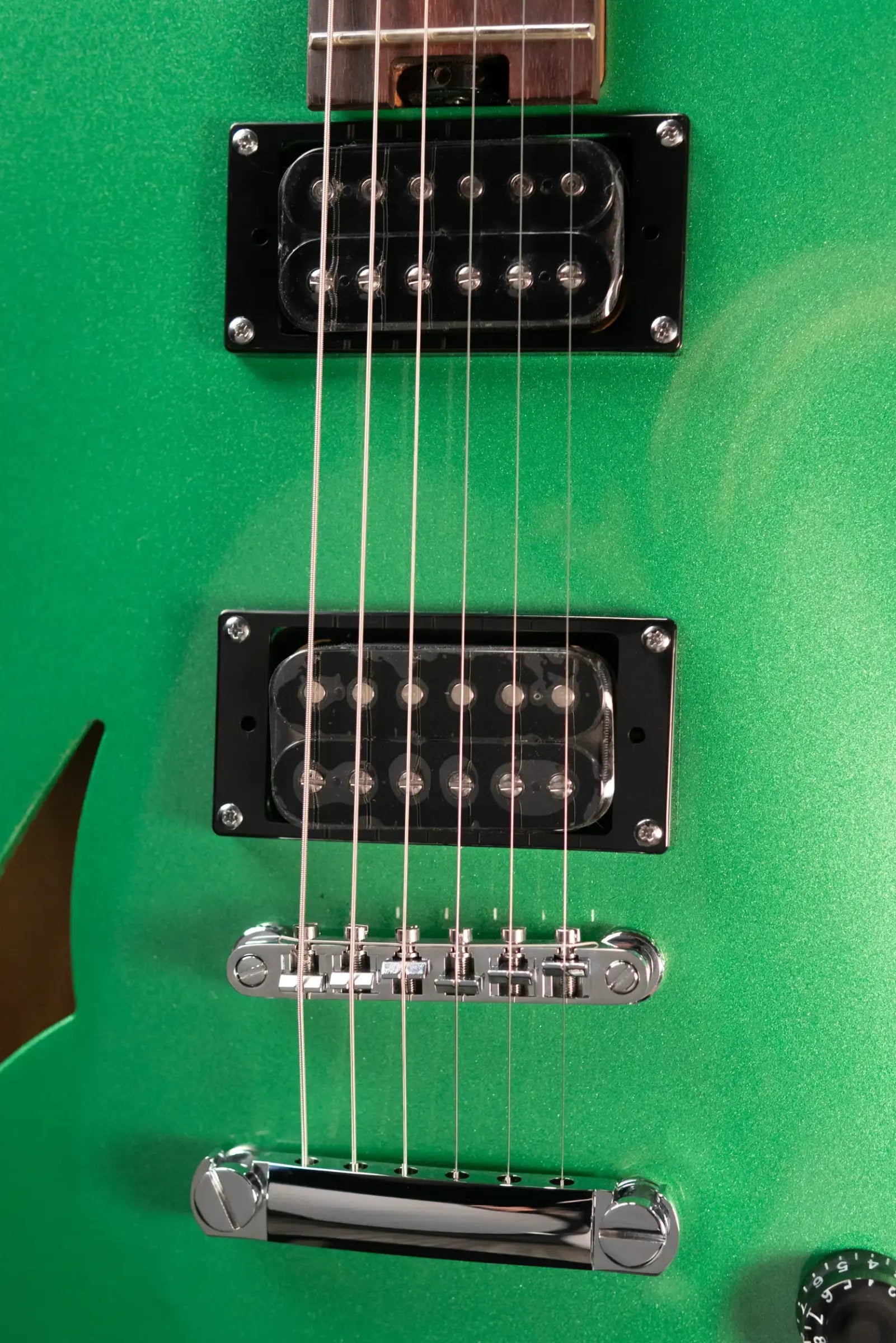EVH SA-126 Standard Semi-Hollowbody Electric Guitar - Pelham Green