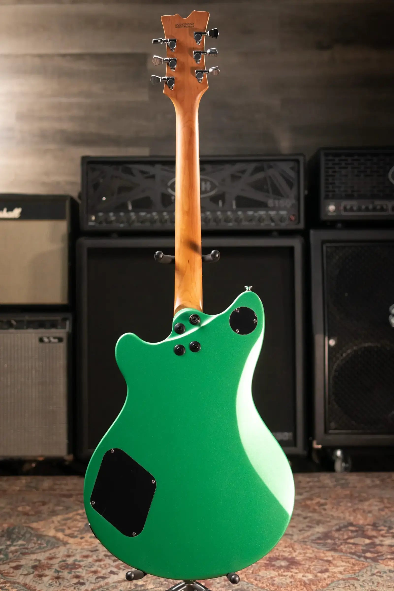EVH SA-126 Standard Semi-Hollowbody Electric Guitar - Pelham Green