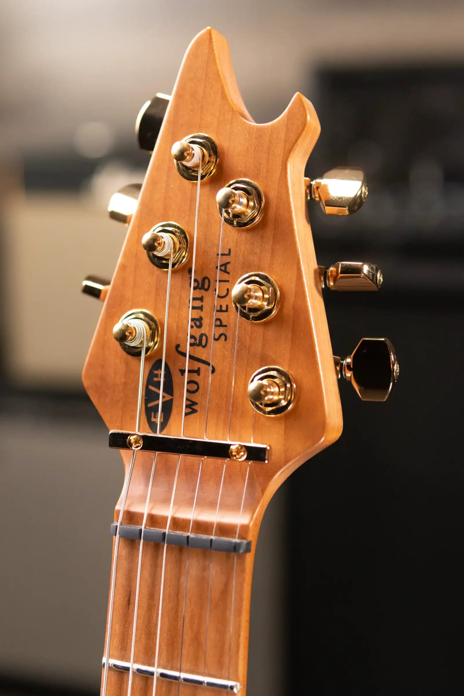 EVH Wolfgang Special TOM Electric Guitar, Baked Maple Fingerboard - Oxblood