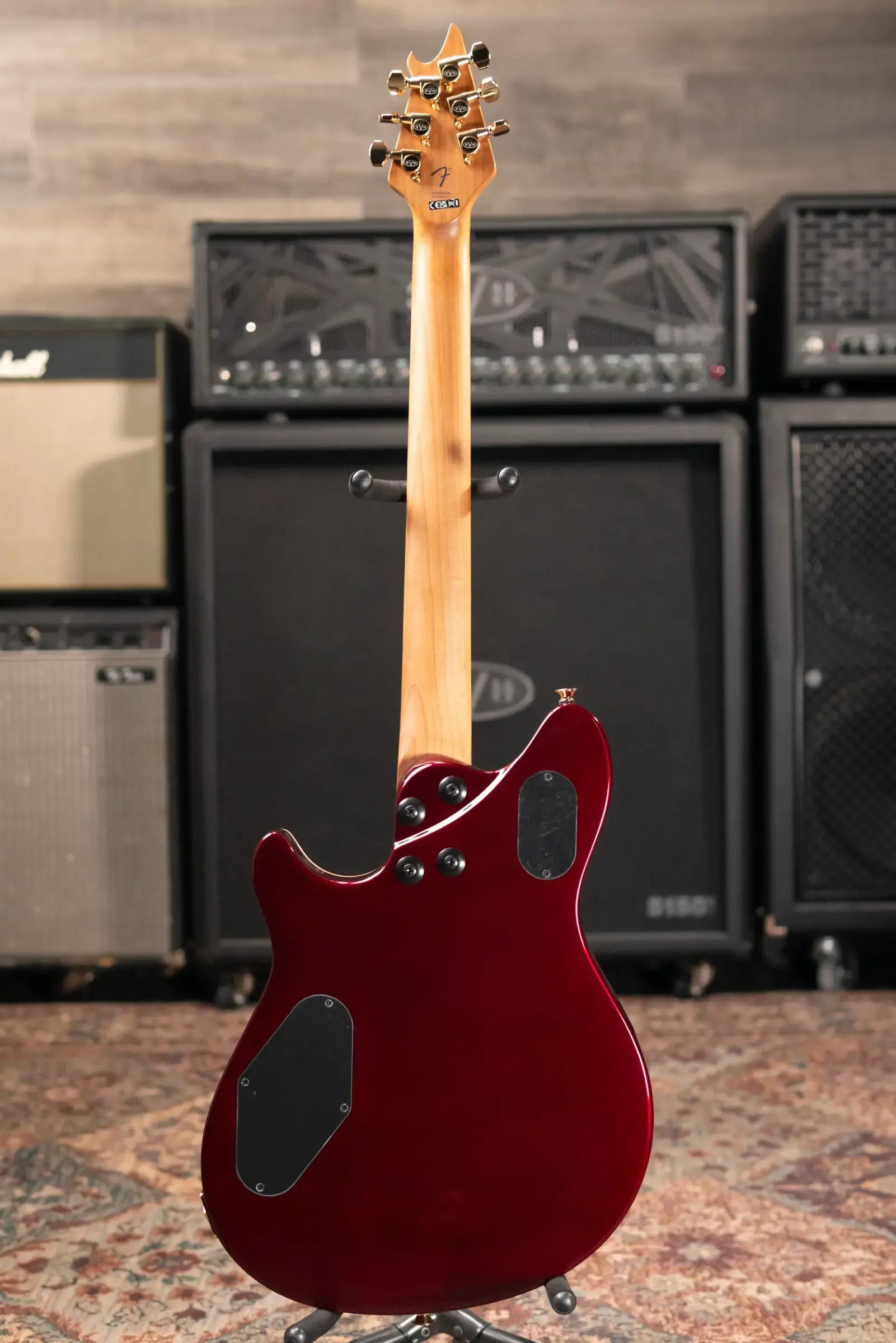 EVH Wolfgang Special TOM Electric Guitar, Baked Maple Fingerboard - Oxblood - Demo Model