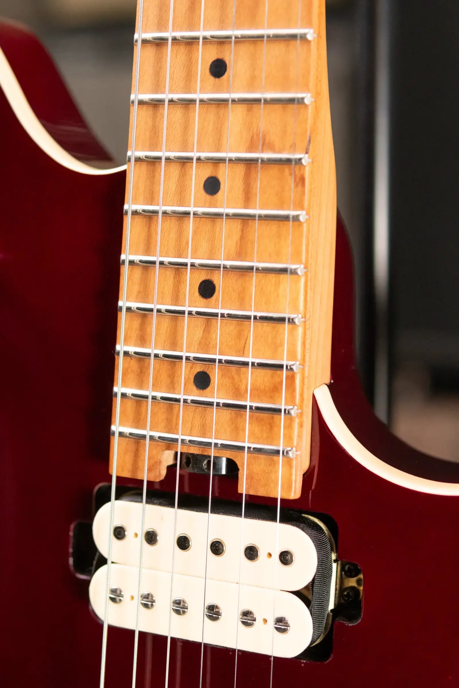 EVH Wolfgang Special TOM Electric Guitar, Baked Maple Fingerboard - Oxblood