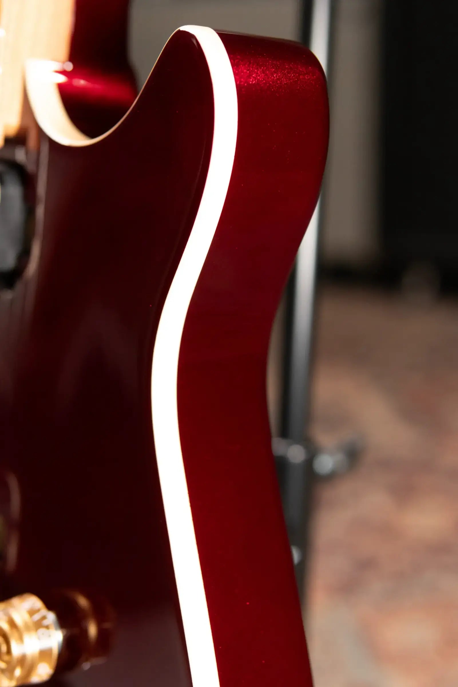 EVH Wolfgang Special TOM Electric Guitar, Baked Maple Fingerboard - Oxblood - Demo Model