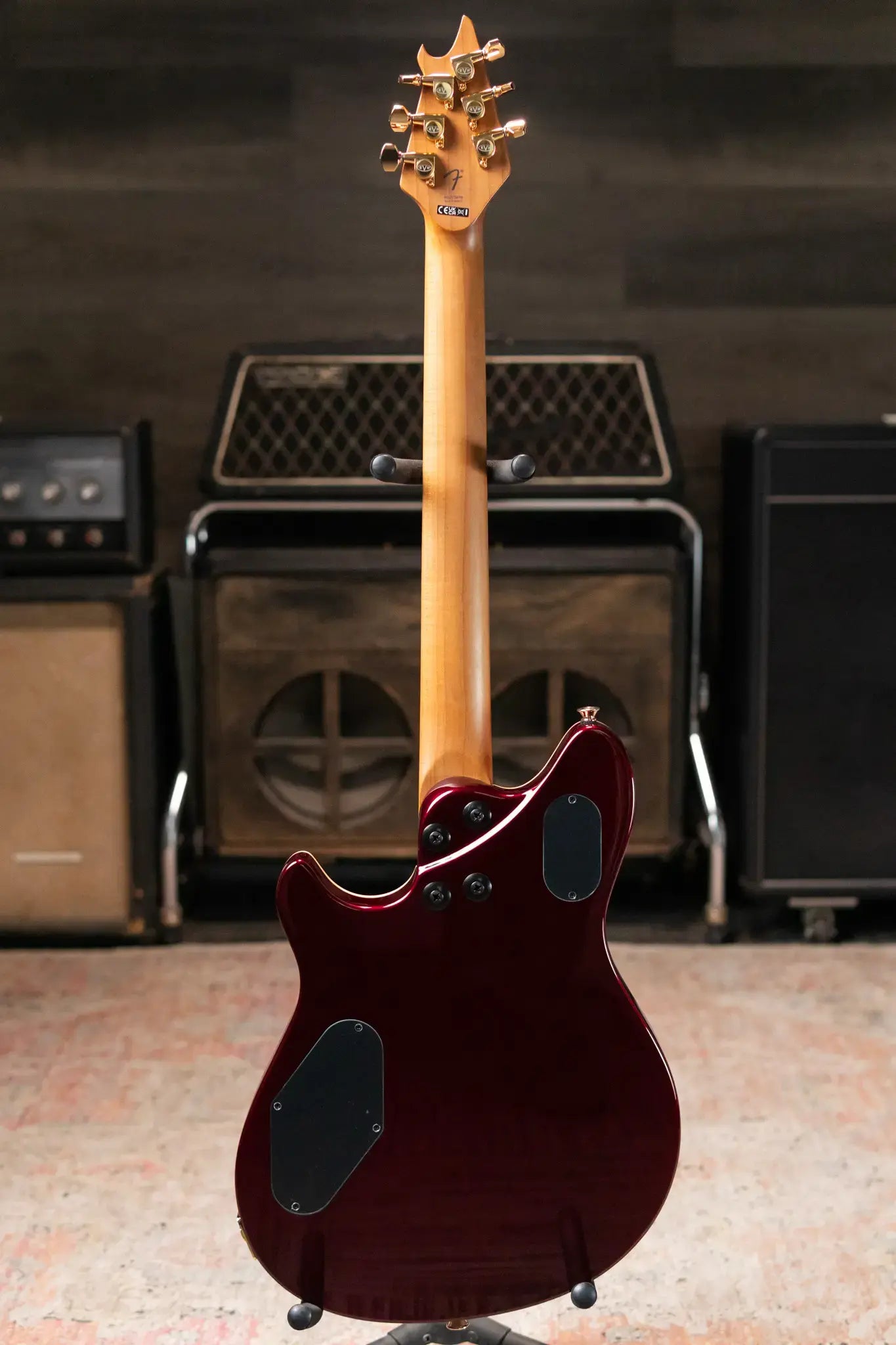 EVH Wolfgang Special TOM Electric Guitar, Baked Maple Fingerboard - Oxblood