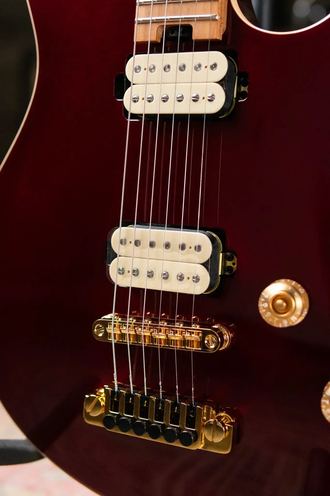 EVH Wolfgang Special TOM Electric Guitar, Baked Maple Fingerboard - Oxblood
