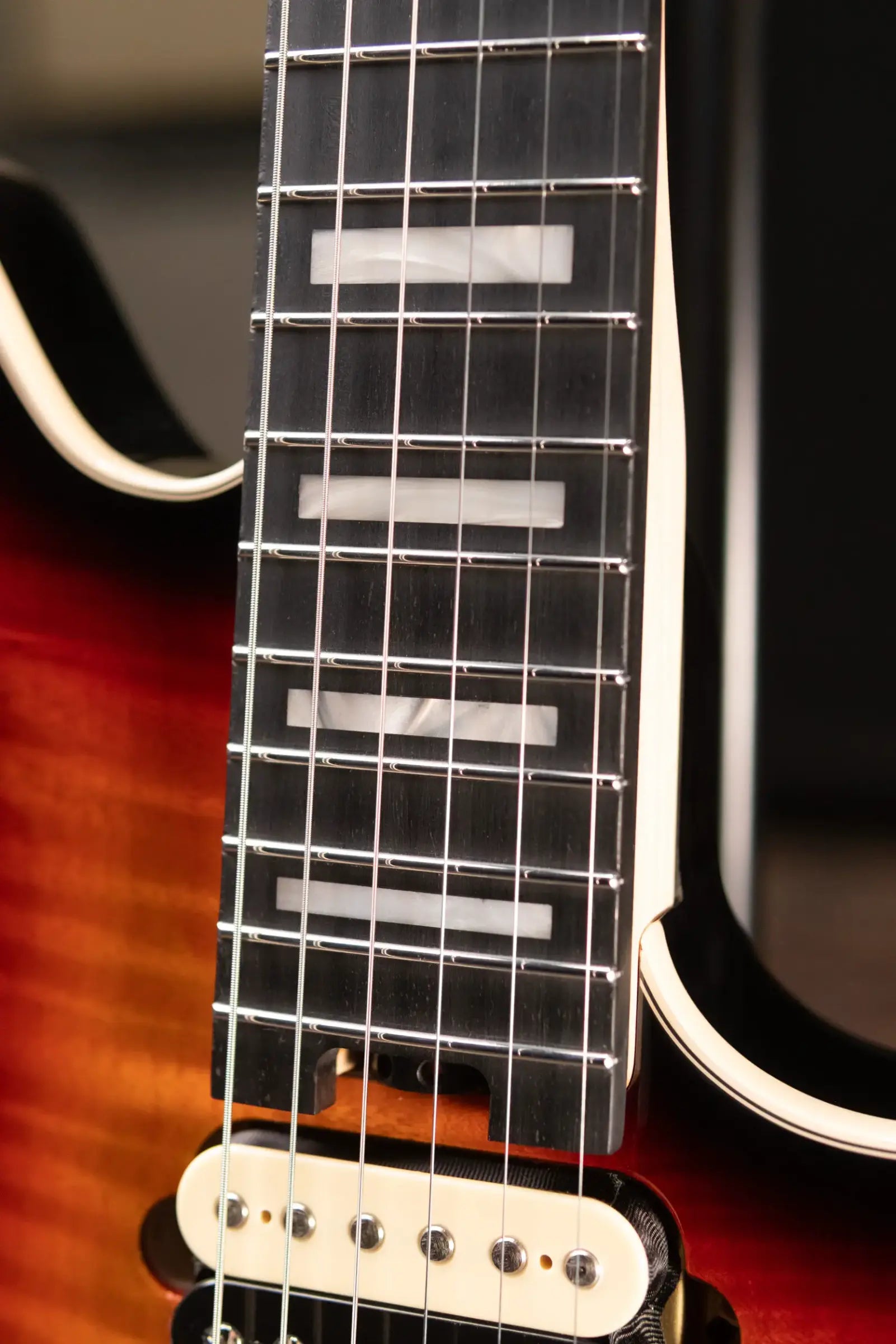 EVH Custom Shop USA Wolfgang Electric Guitar - 5A Flamed Maple 3-Tone Sunburst with Hardshell Case