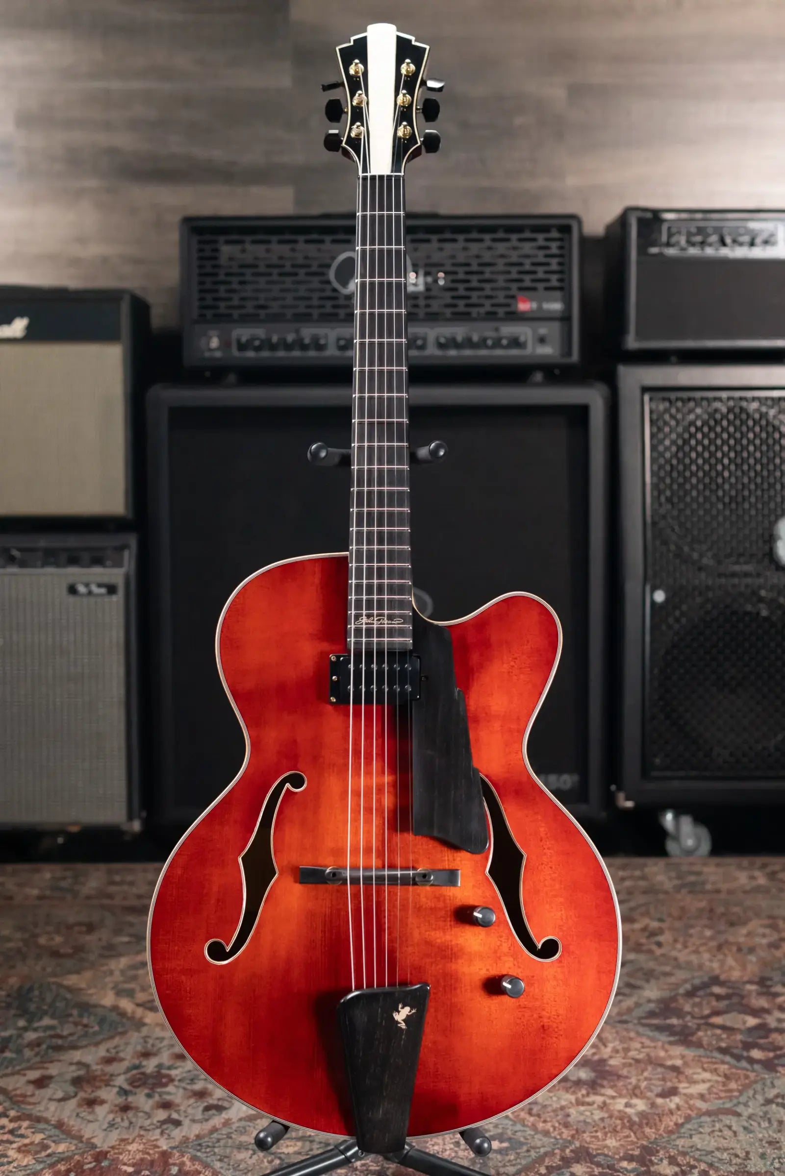 Eastman AR680CE John Pisano Signature Electric Guitar with Hardshell Case