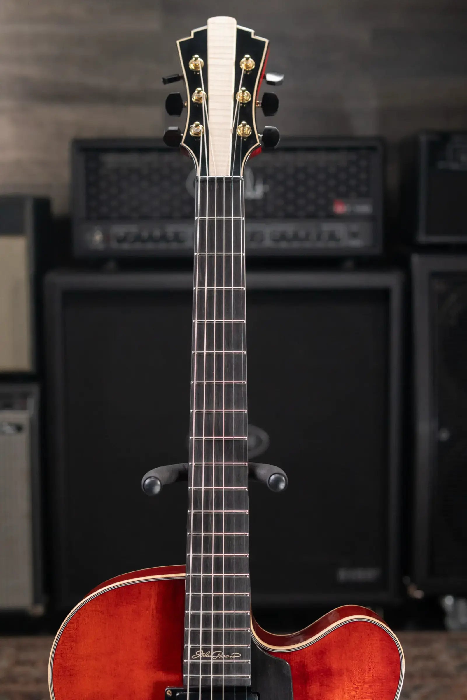 Eastman AR680CE John Pisano Signature Electric Guitar with Hardshell Case