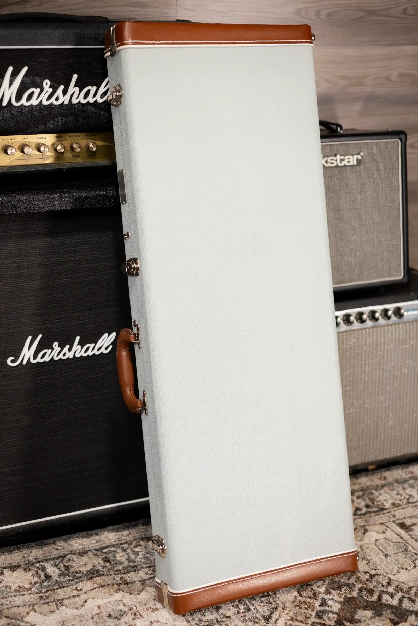 Eastman D'Ambrosio Series Offset '64 - Made in California - Electric Guitar - Vintage White with Hardshell Case