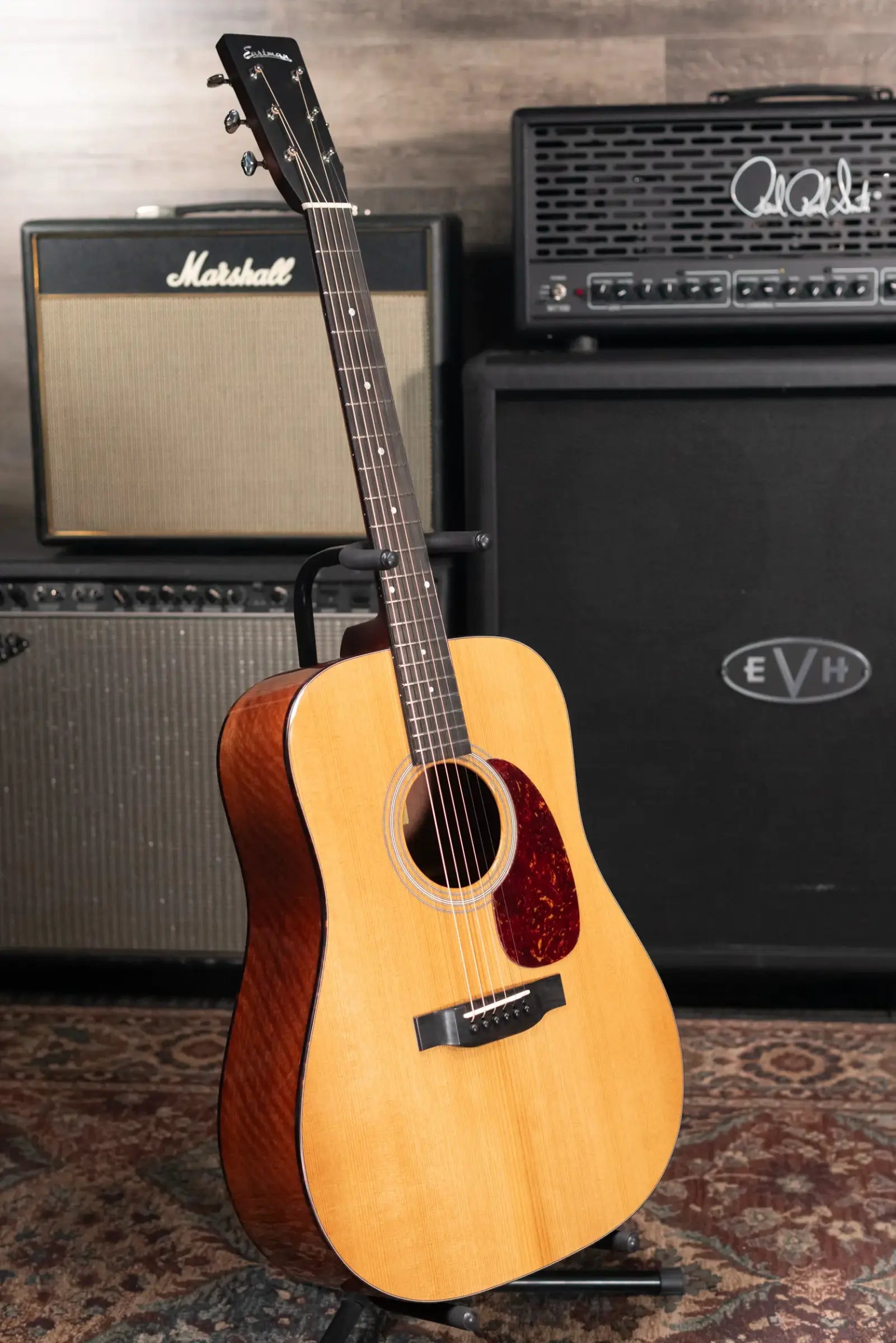 Eastman E10D-TC Dreadnought Acoustic Guitar with Hardshell Case