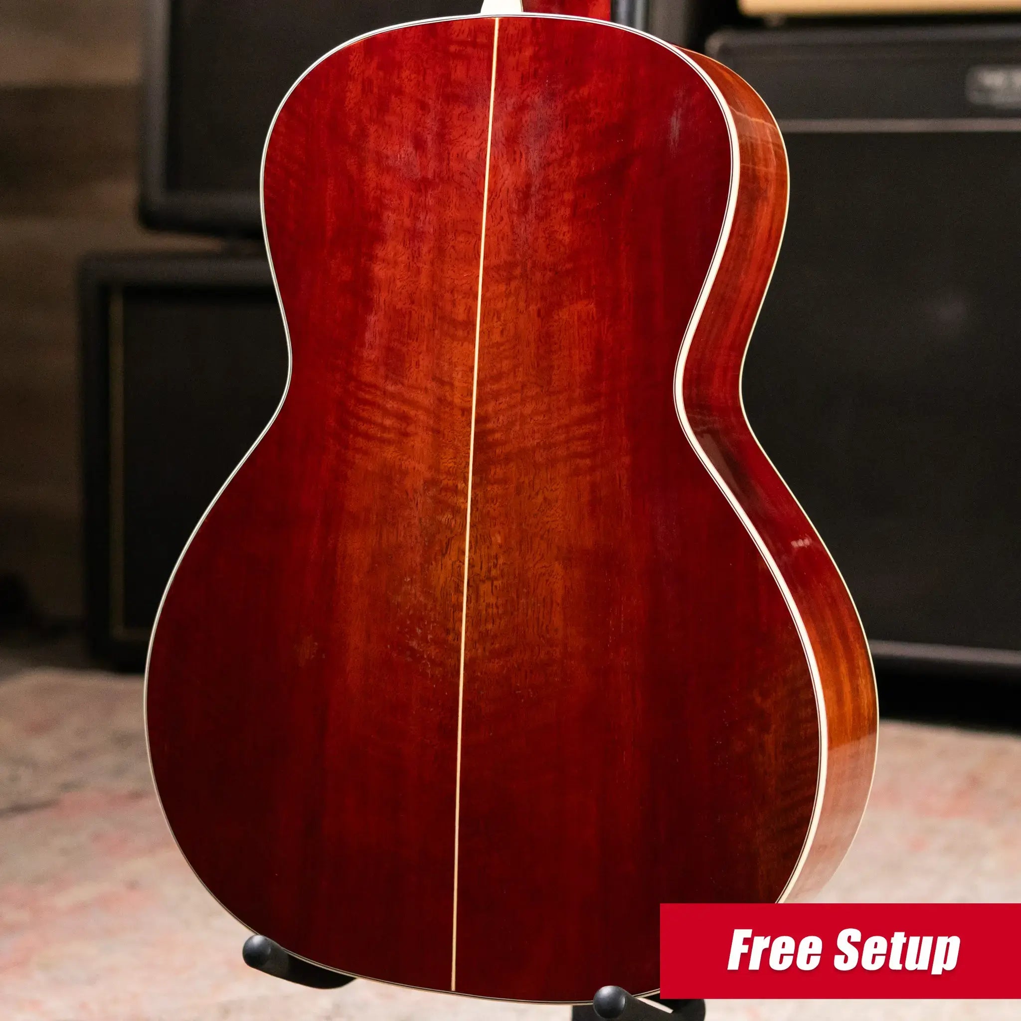 Eastman E10OOSS/V Slope Shoulder Acoustic Guitar - Antique Varnish with Hardshell Case