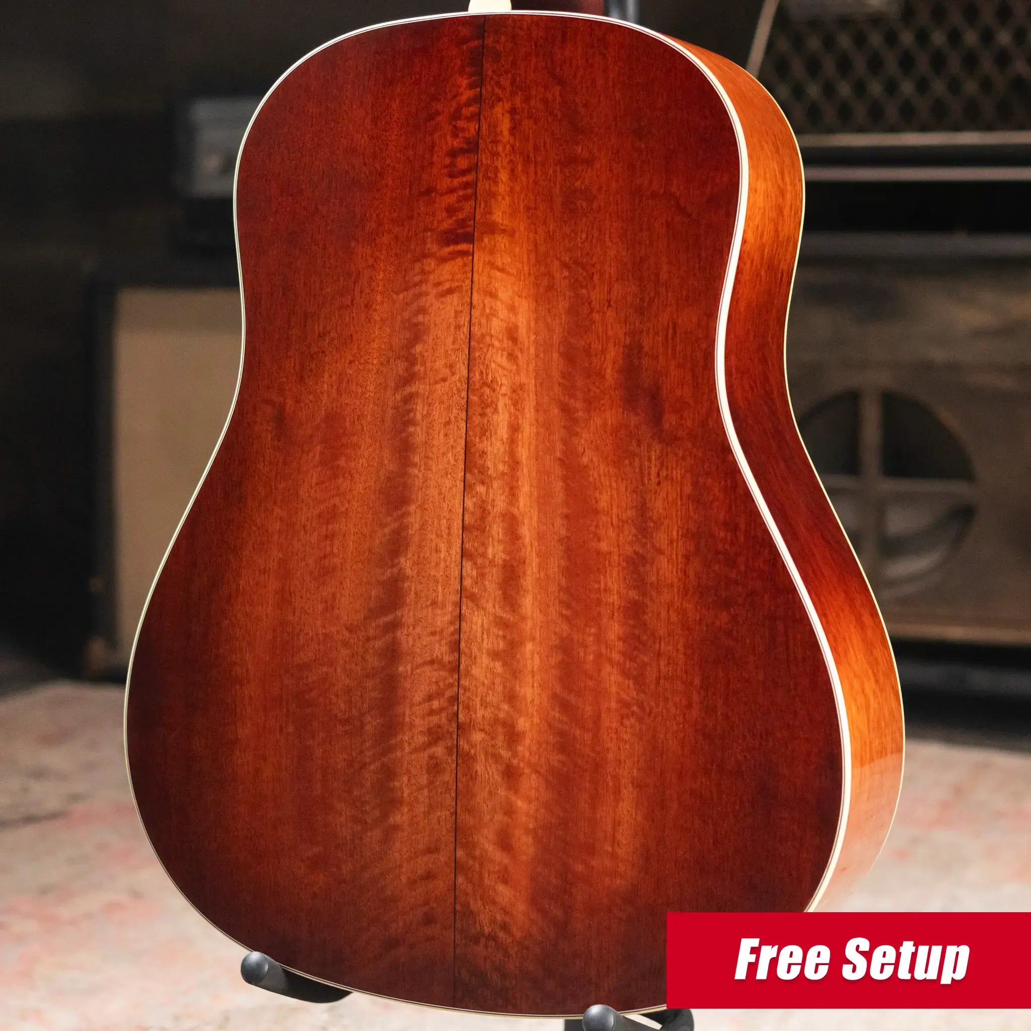 Eastman E10SS-TC Dreadnought Acoustic Guitar - Sunburst with Hardshell Case