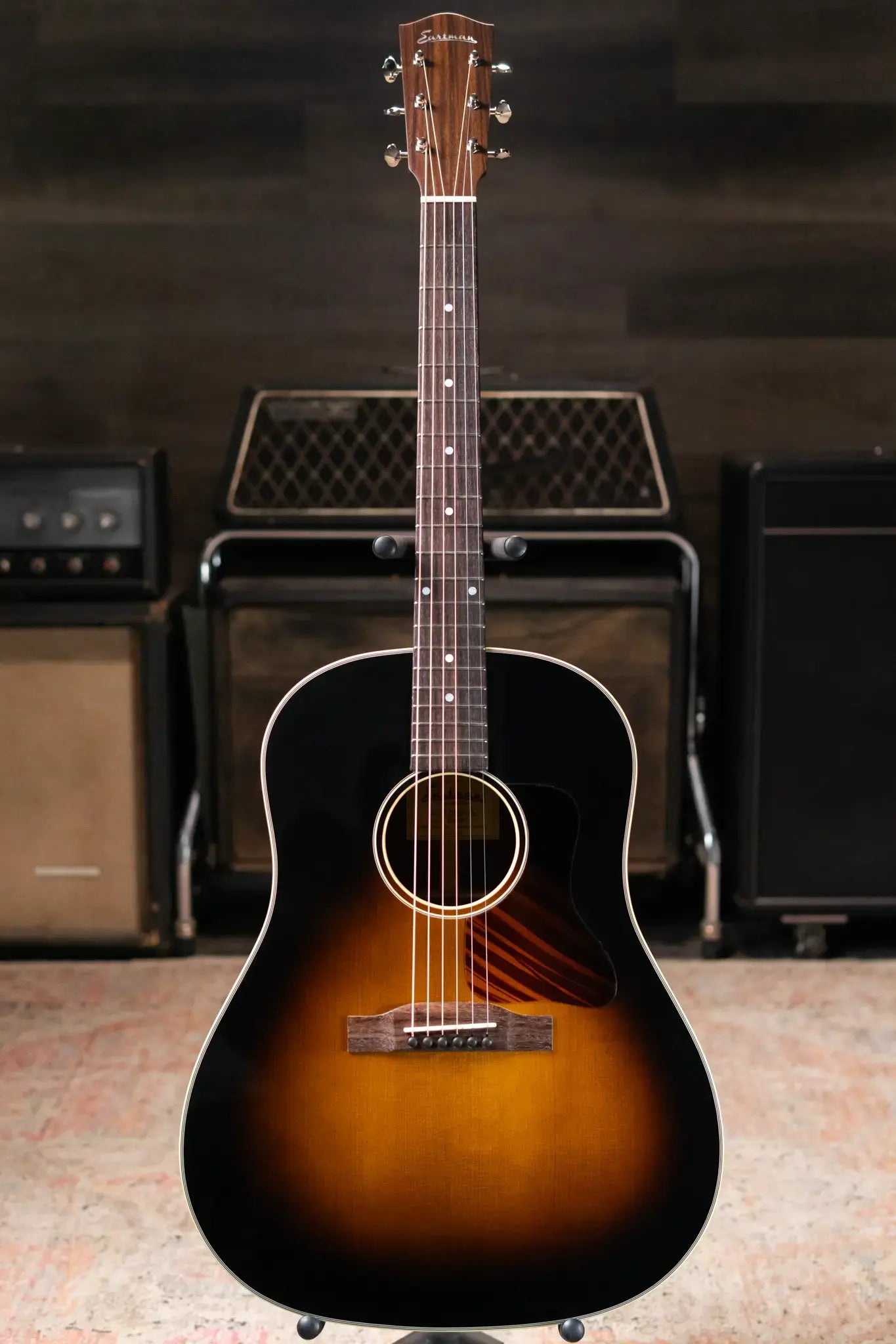 Eastman E20SS-TC Dreadnought Acoustic with Hardshell Case