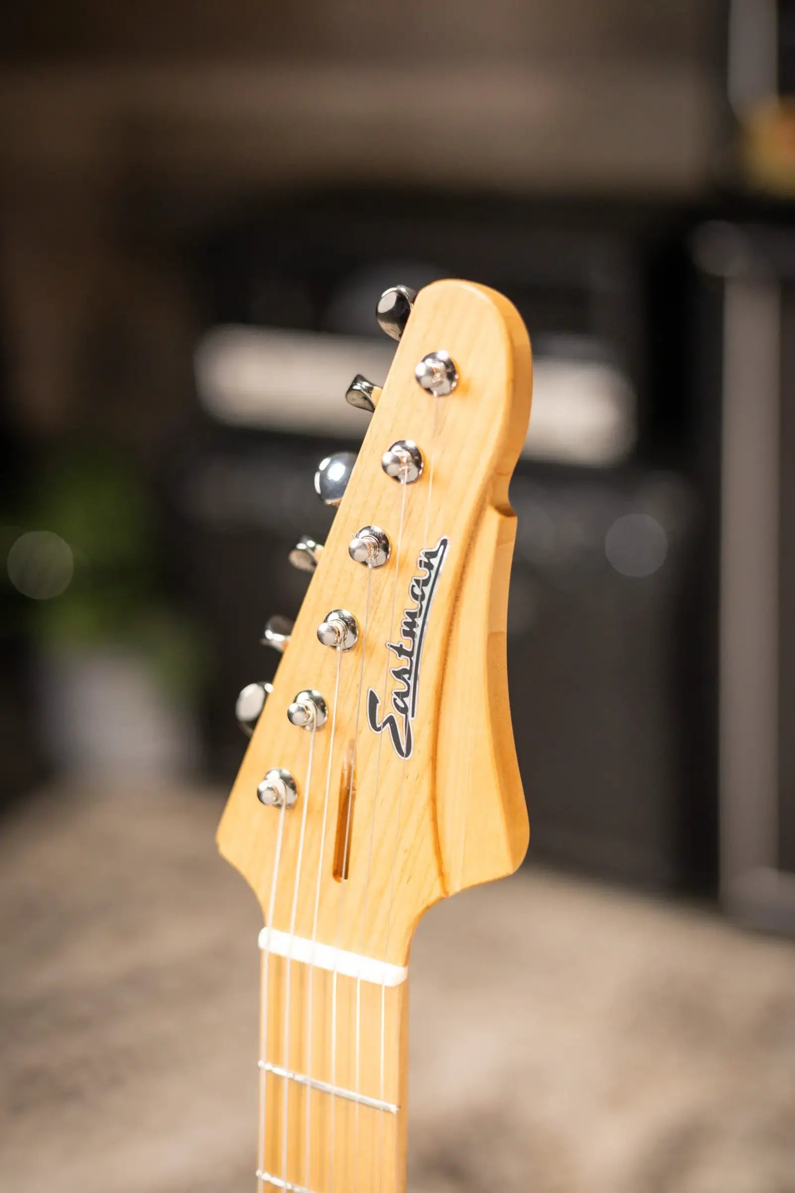 Eastman Fullertone SC '52 Electric Guitar - Moss Black with Gig Bag