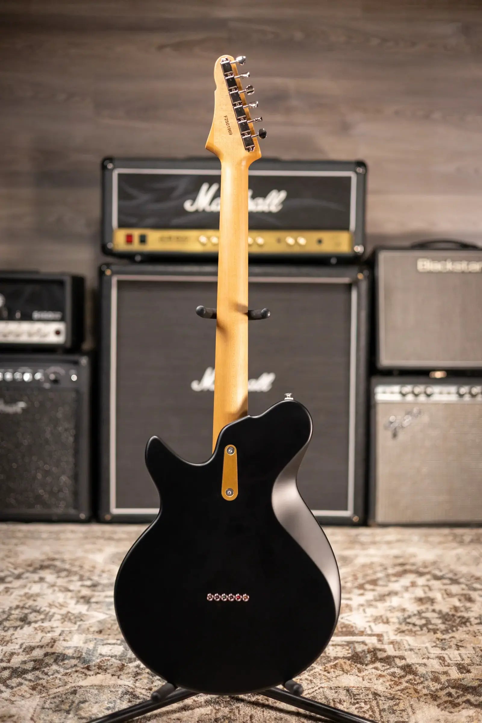 Eastman Fullertone SC '52 Electric Guitar - Moss Black with Gig Bag