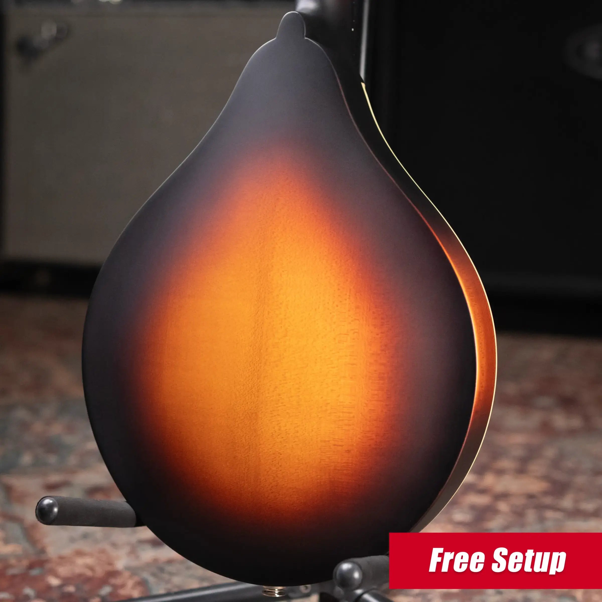 Eastman MD305E-SB A Style Acoustic/Electric Mandolin - Sunburst with Gig Bag