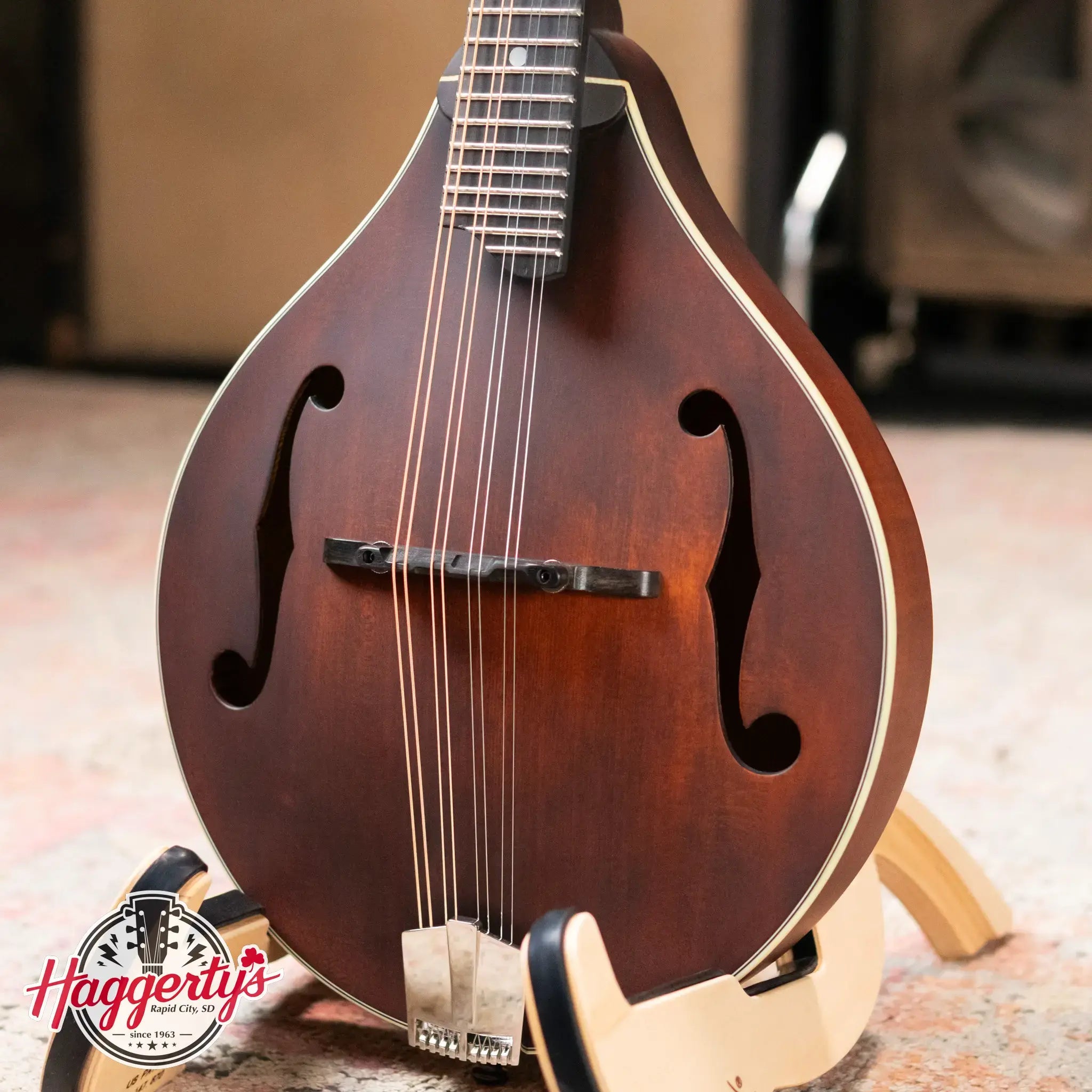 Eastman MD305 A-Style Mandolin, Classic Finish with Soft Case