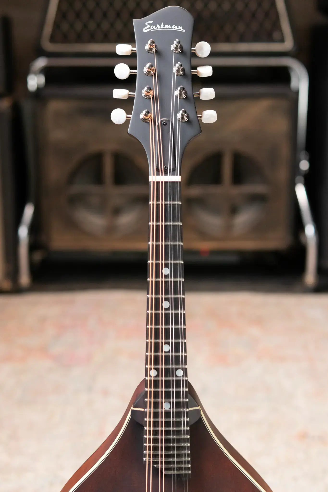 Eastman MD305 A-Style Mandolin, Classic Finish with Soft Case