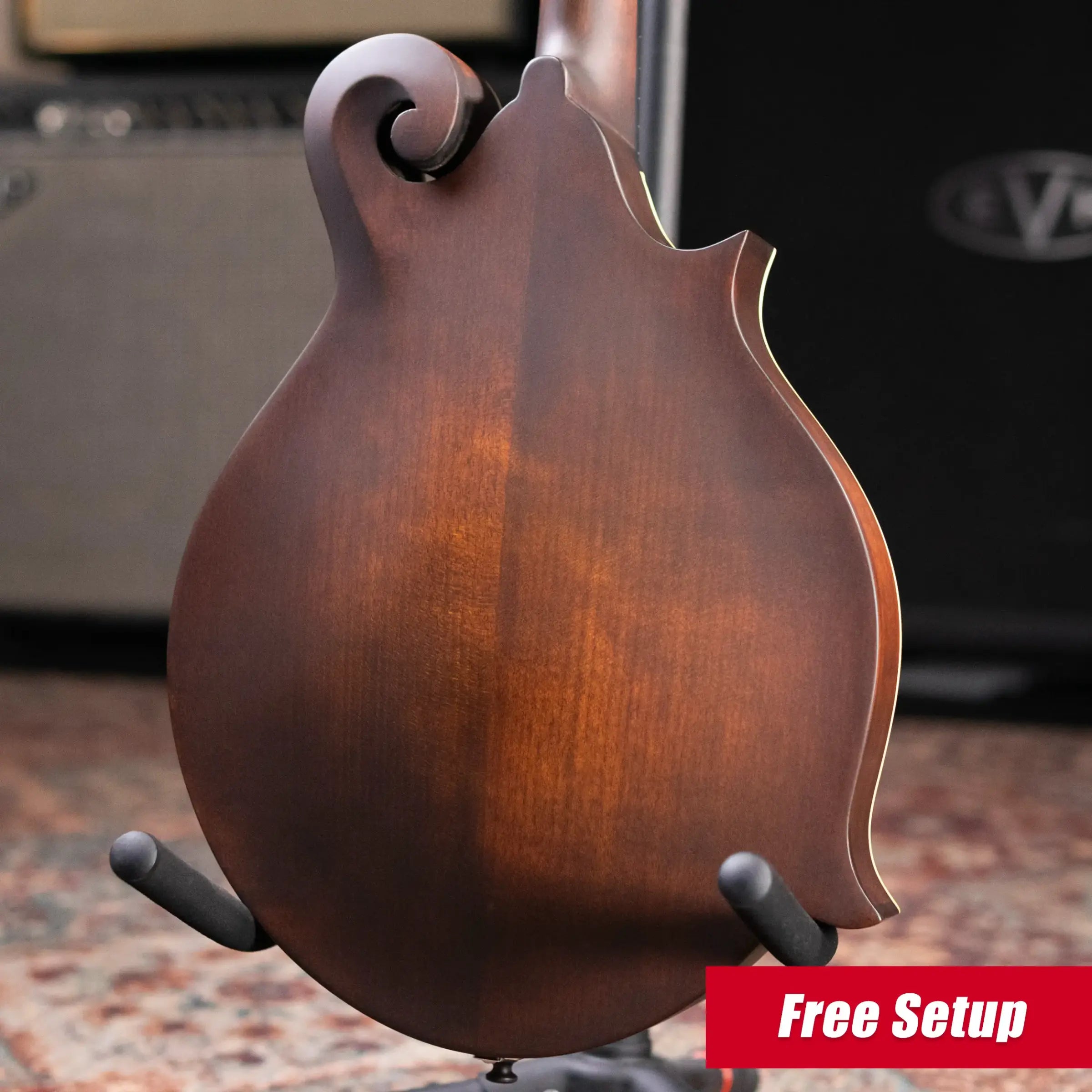 Eastman MD315L Left-Handed F-Style Acoustic Mandolin with Gig Bag