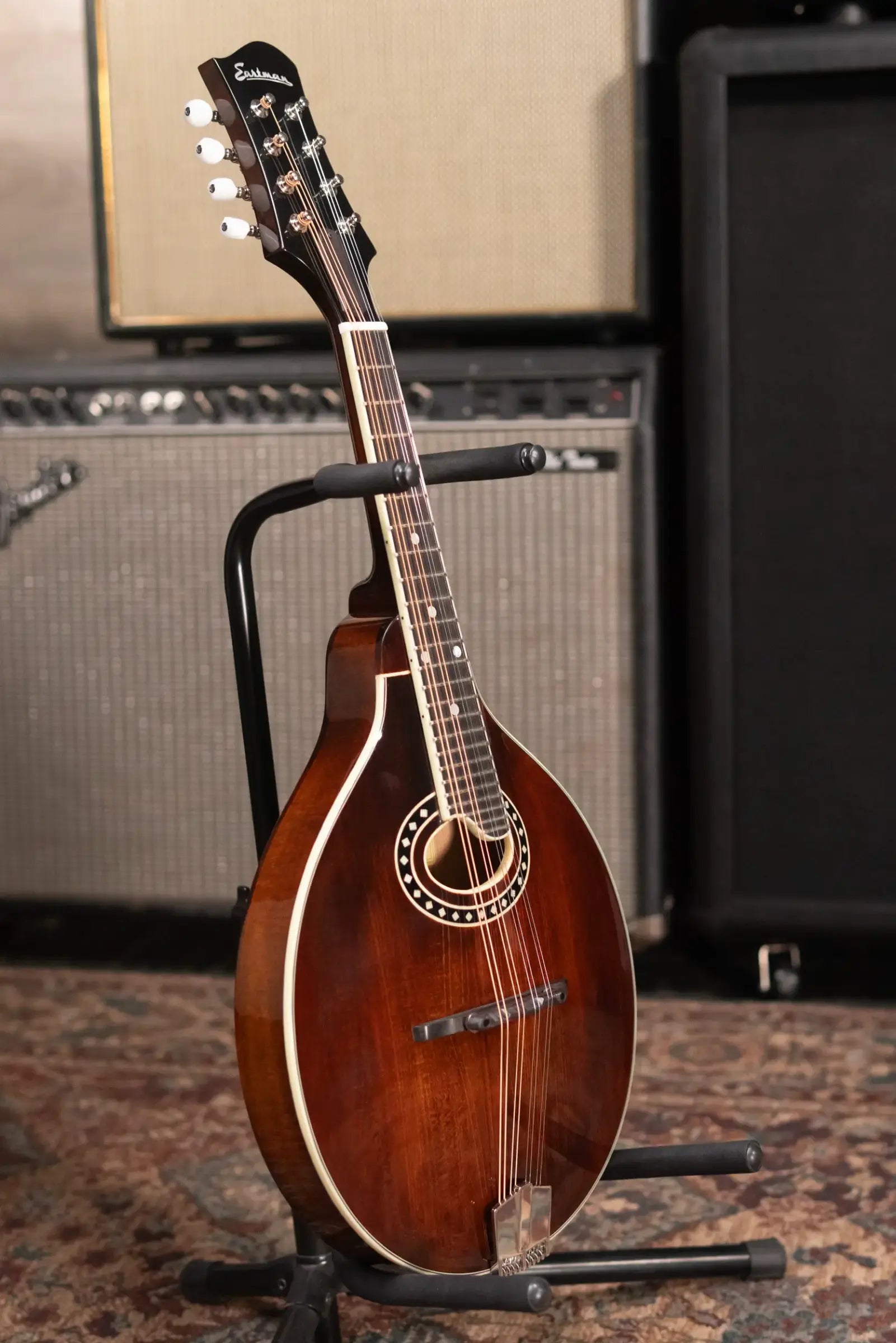 Eastman MD504 A-Style Mandolin with Hardshell Case