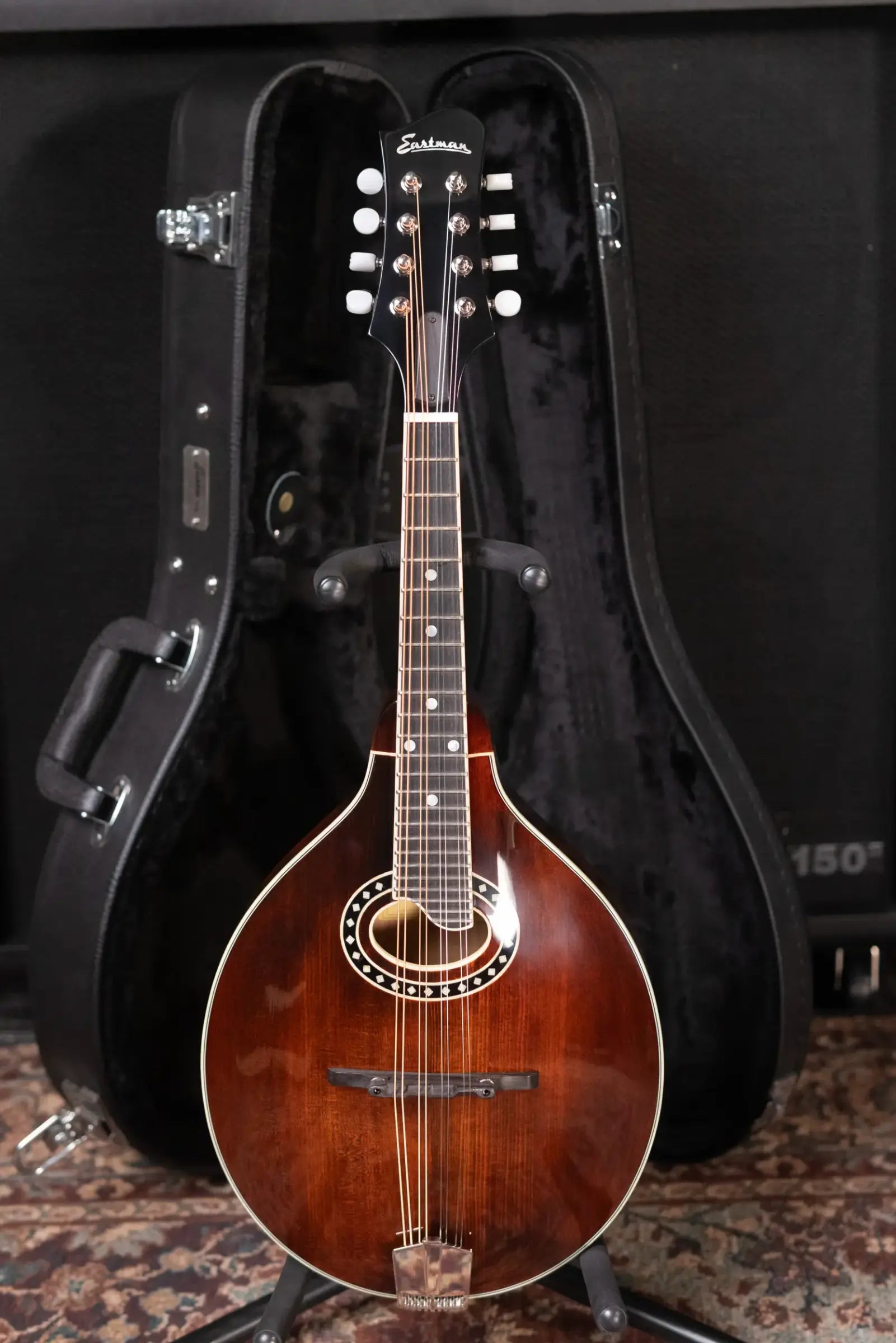 Eastman MD504 A-Style Mandolin with Hardshell Case
