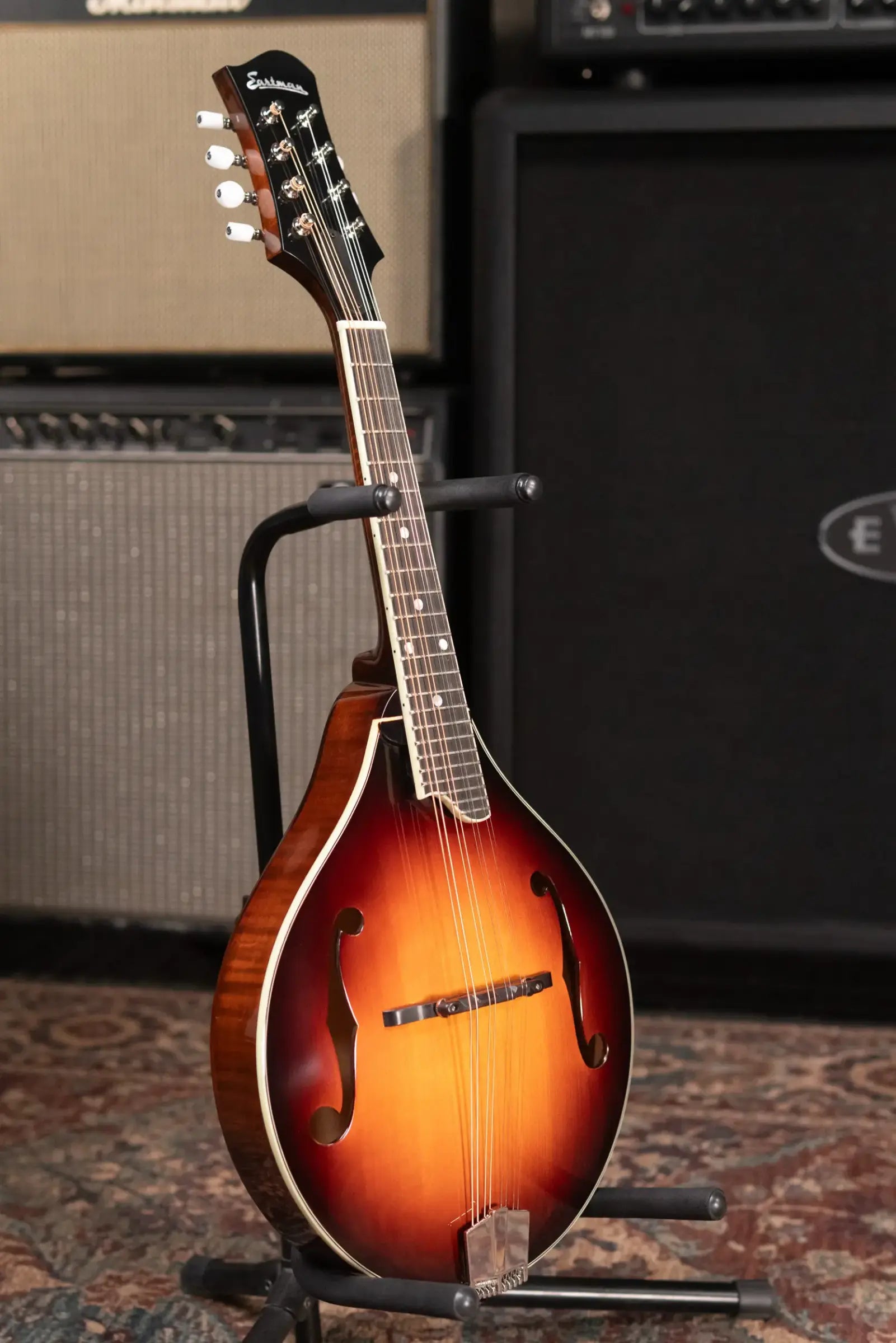 Eastman MD505-CS A-Style Mandolin - Classic Sunburst With Hardshell Case