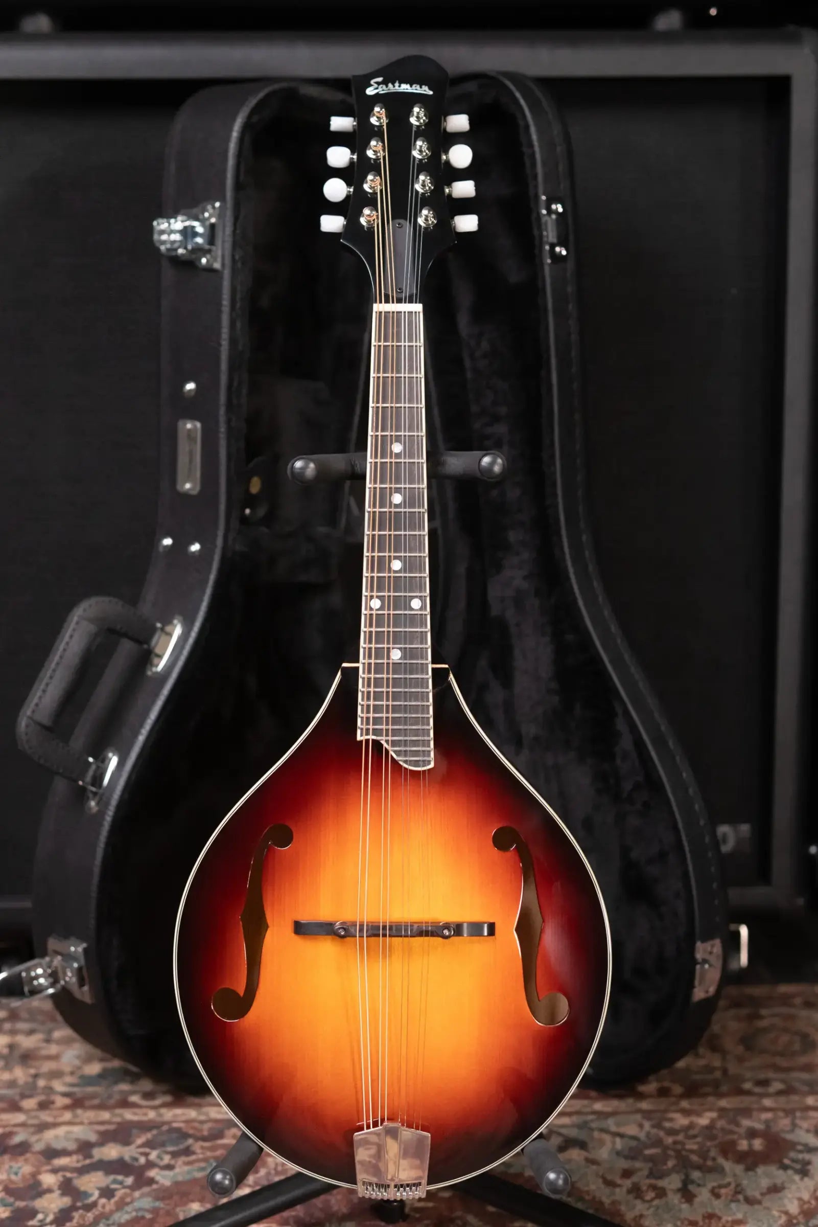Eastman MD505-CS A-Style Mandolin - Classic Sunburst With Hardshell Case