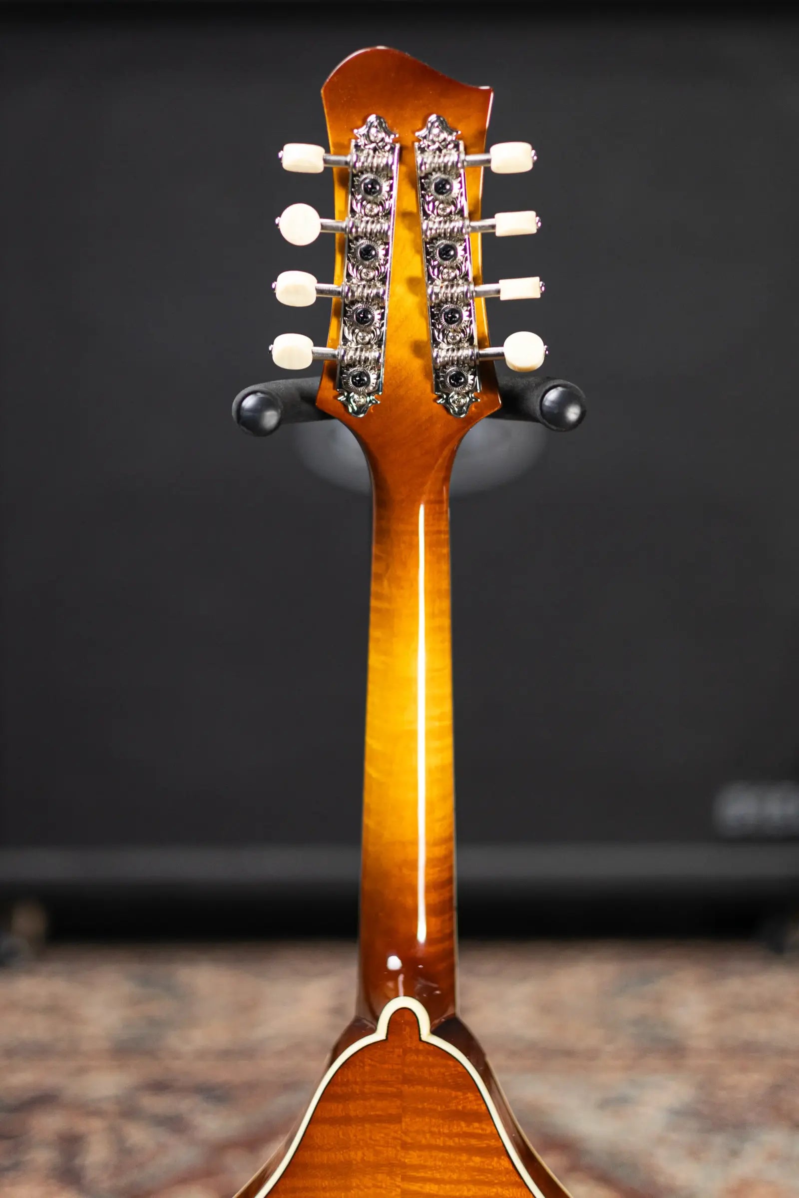 Eastman MD605-GB A-Style Acoustic/Electric Mandolin - Gold Burst with Hardshell Case