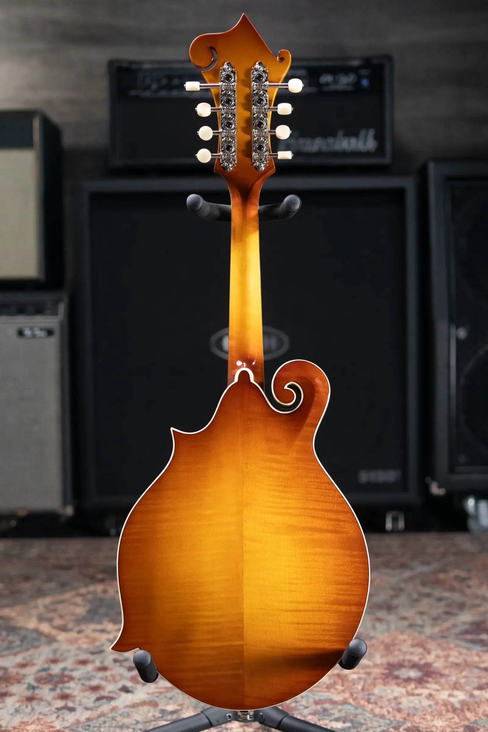 Eastman MD615-GB F-Style Acoustic/Electric Mandolin - Goldburst with Hardshell Case