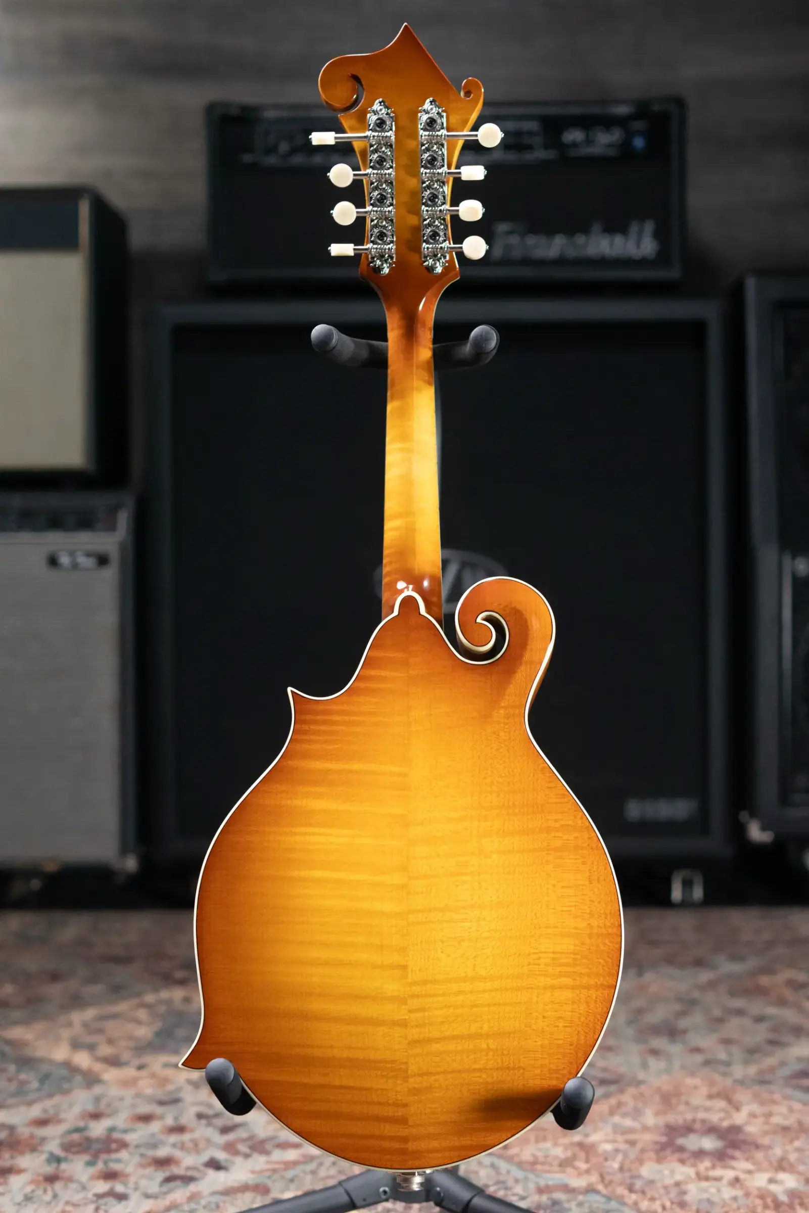 Eastman MD615-GB F-Style Acoustic/Electric Mandolin - Goldburst with Hardshell Case