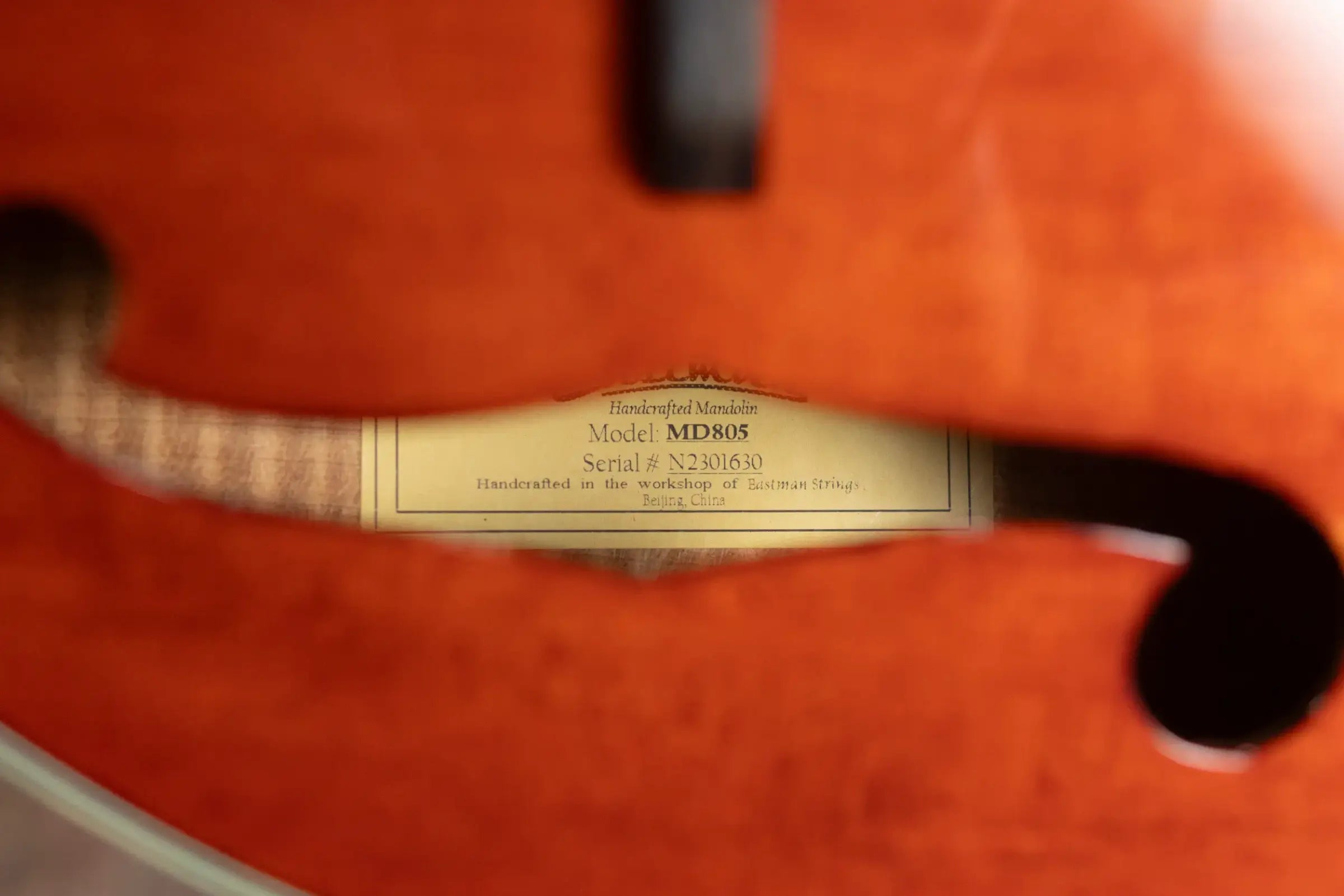 Eastman MD805 A-Style Mandolin with Softshell Case