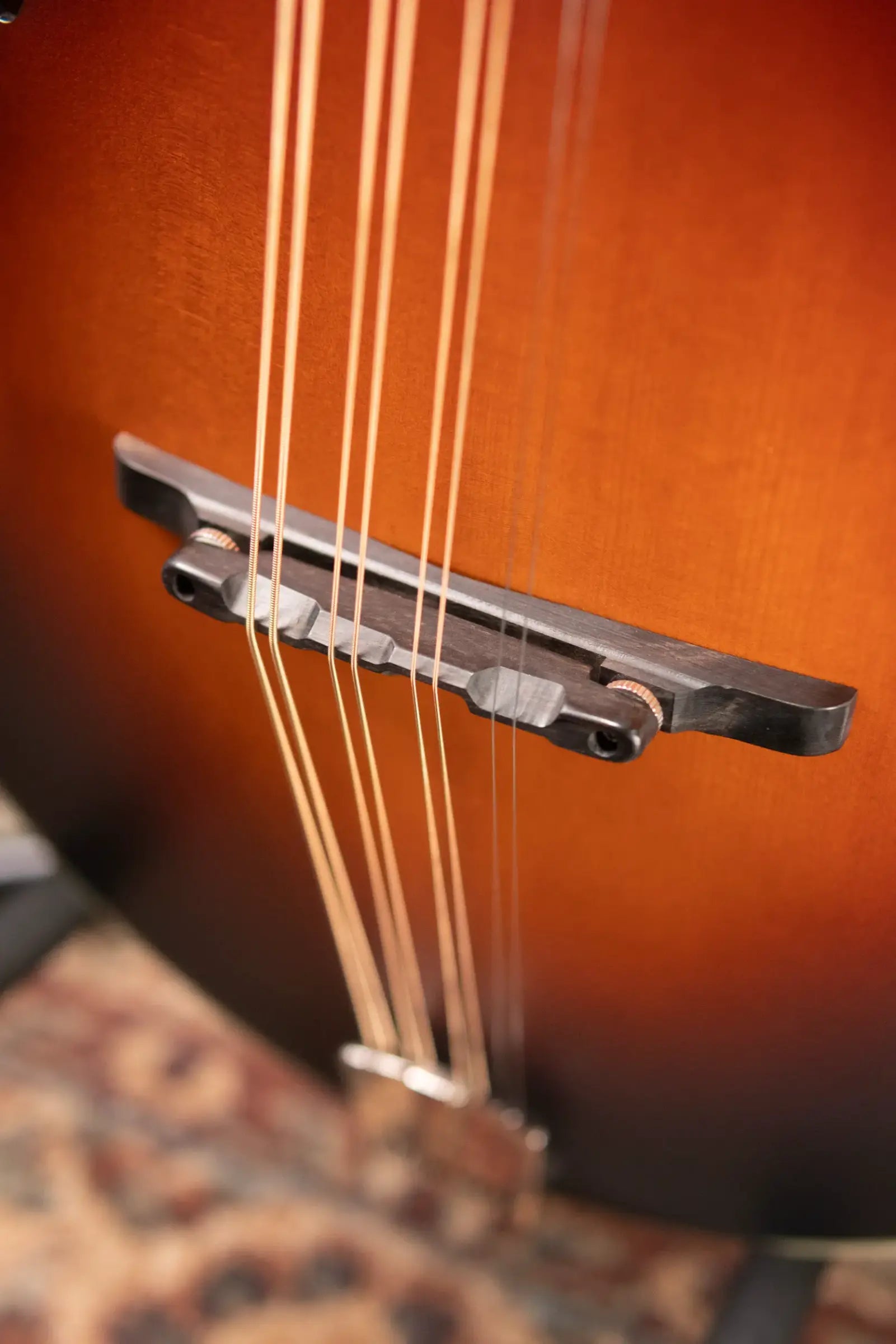 Eastman MDO305E-SB Octave Mandolin A-Style with K&K Pickup and Gig Bag