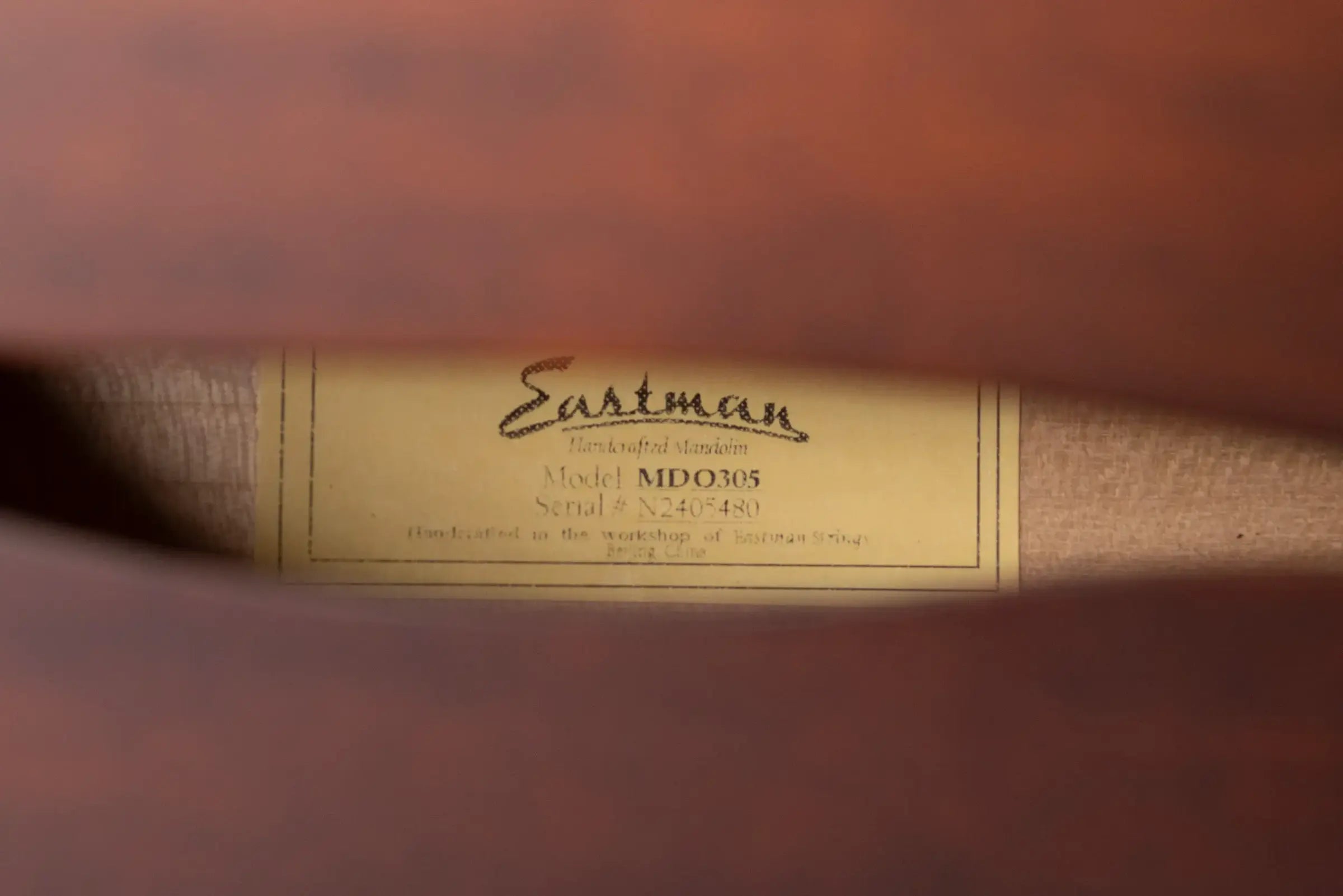 Eastman MDO305 Octave Mandolin A-Style with Soft Case