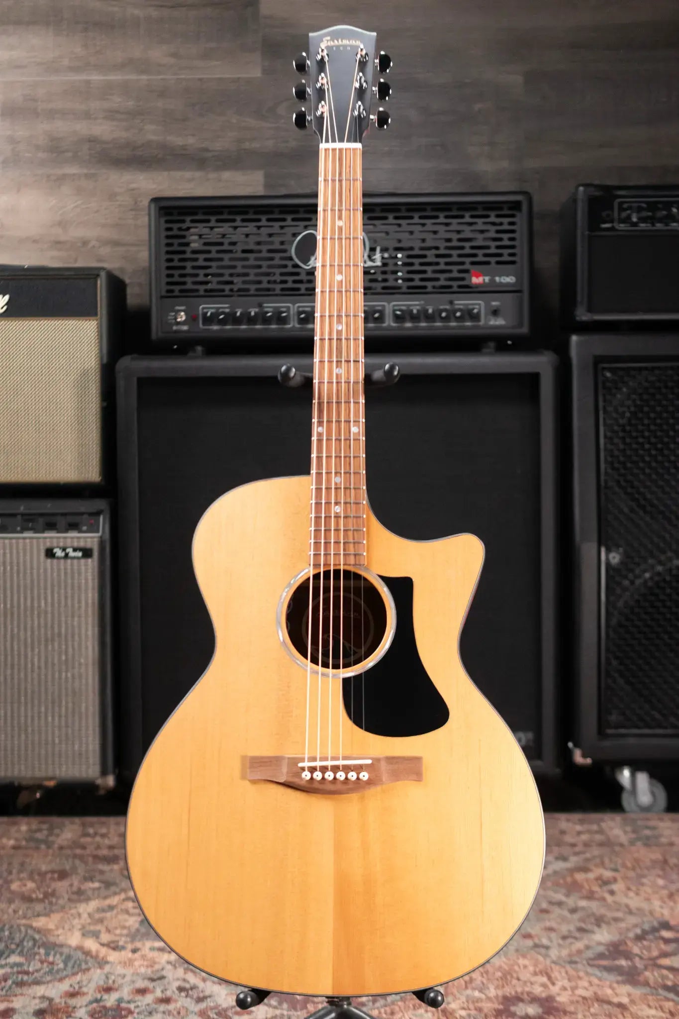 Eastman PCH1-GACE Grand Auditorium Acoustic/Electric Guitar with Gig Bag