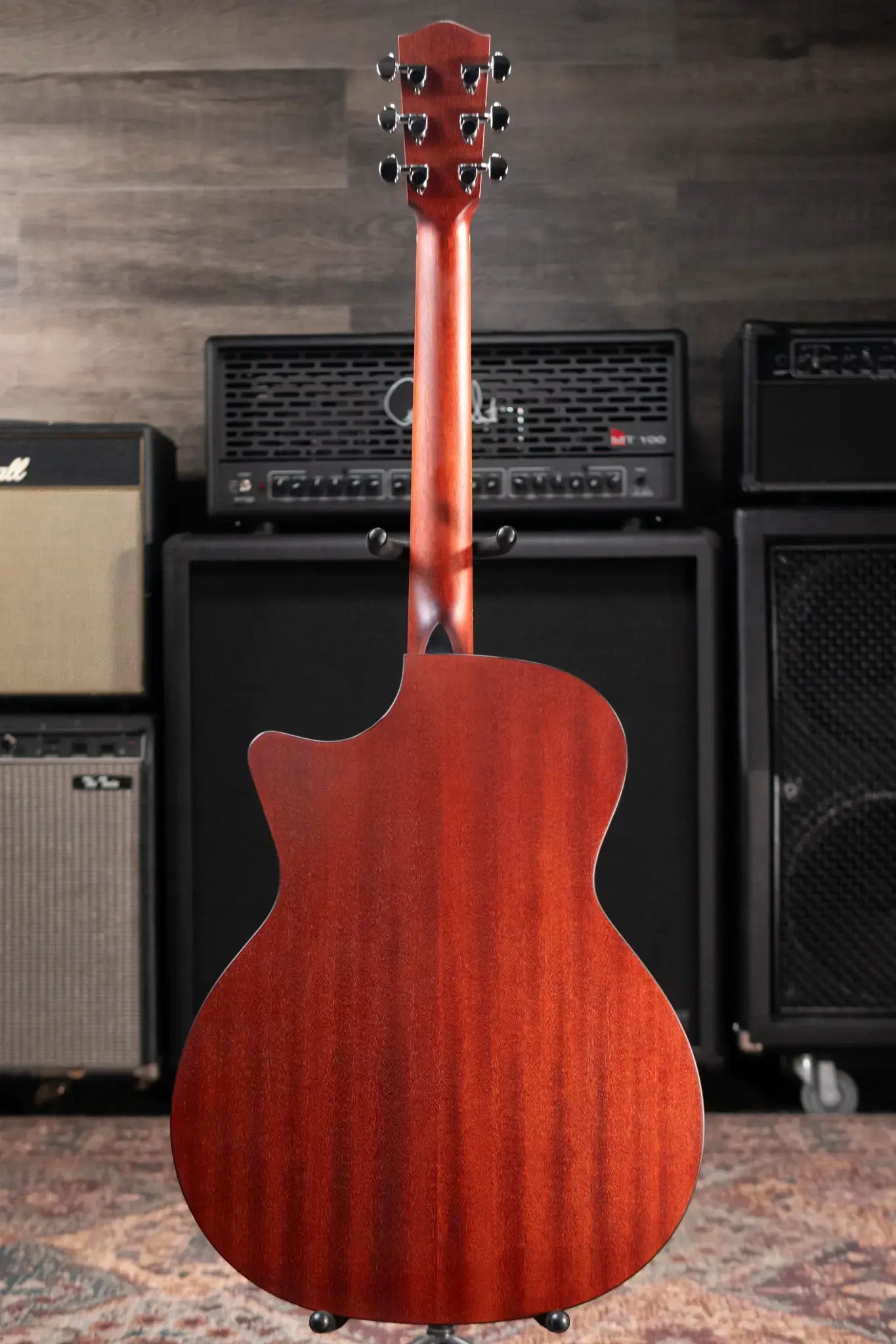 Eastman PCH1-GACE Grand Auditorium Acoustic/Electric Guitar with Gig Bag