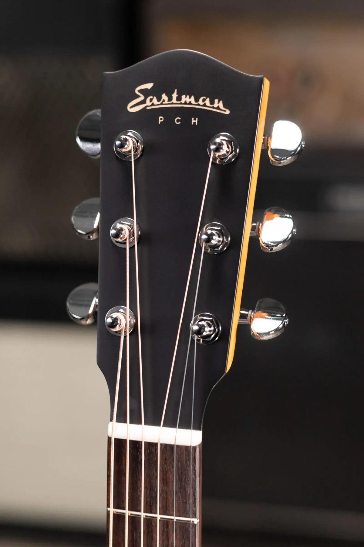 Eastman PCH3-GACE Grand Auditorium Acoustic/Electric Guitar - Amberburst with Gig Bag
