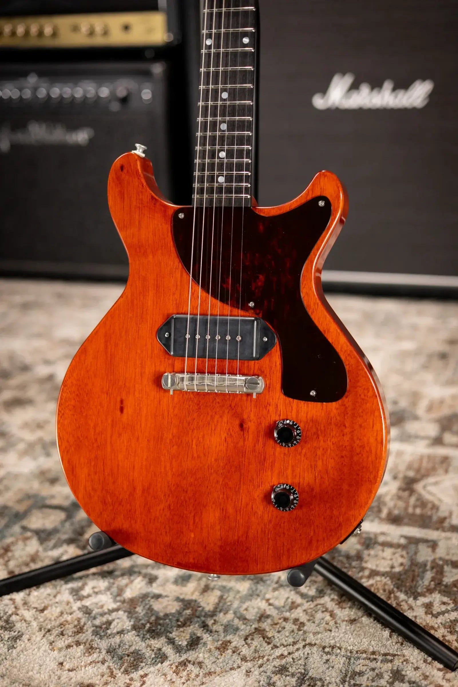 Eastman SB55DC/TV Electric Guitar - Vintage Classic with Hardshell Case