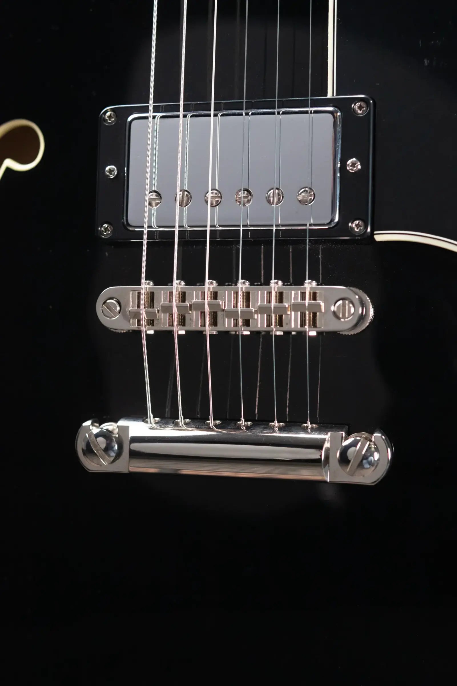 Eastman T486 Electric Guitar - Black with Hardshell Case - Used