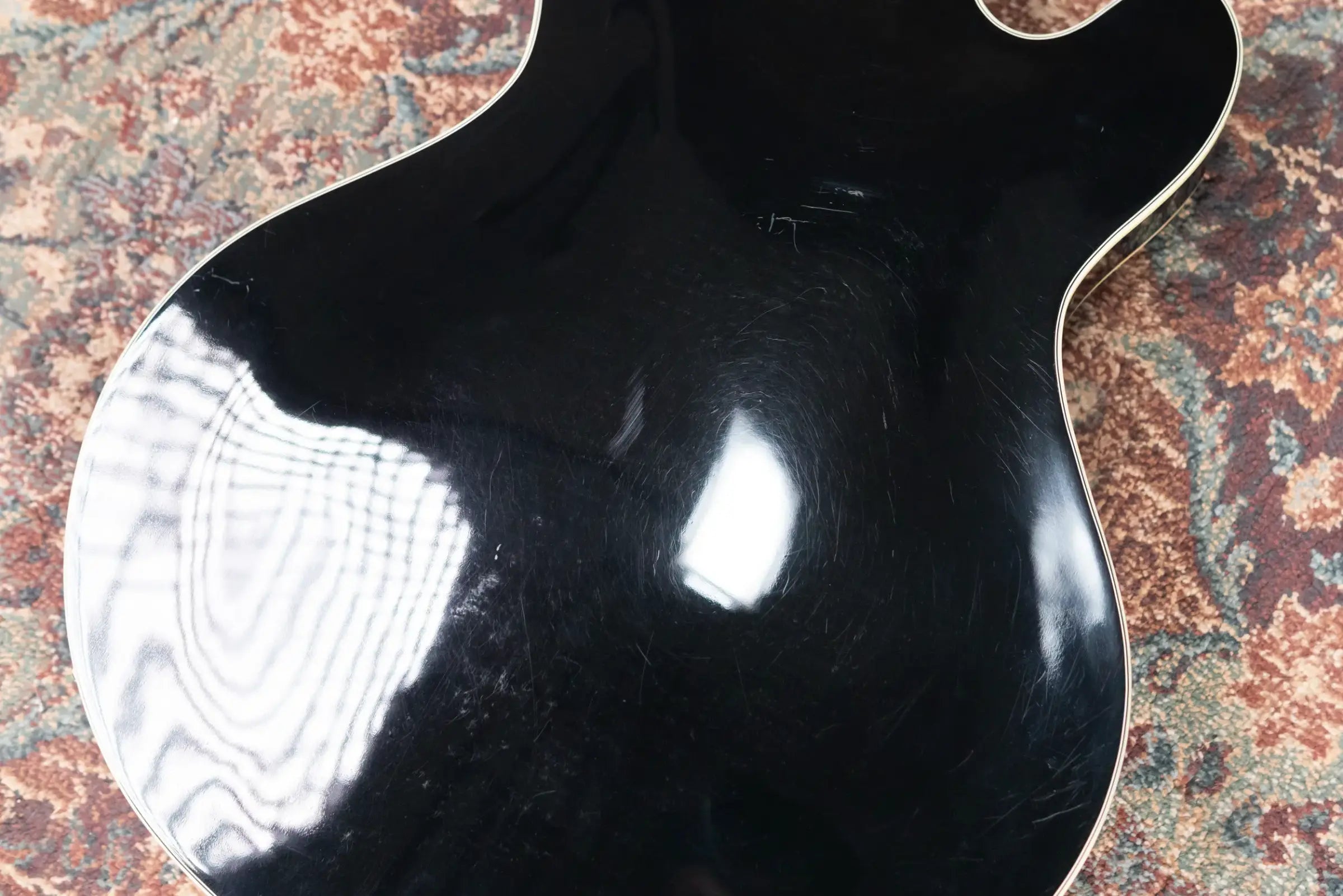 Eastman T486 Electric Guitar - Black with Hardshell Case - Used