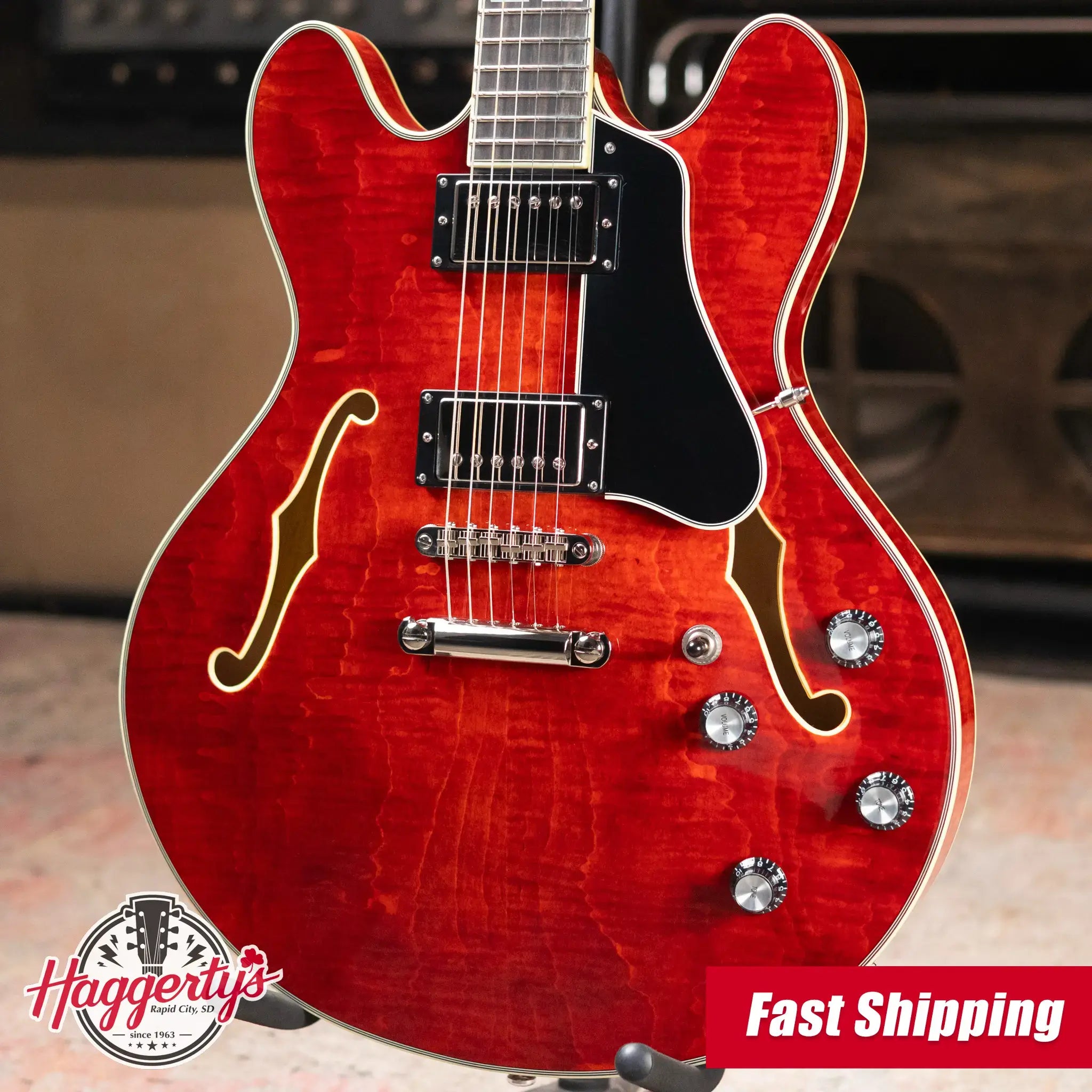 Eastman T486 Thinline Electric Guitar - Classic with Hardshell Case