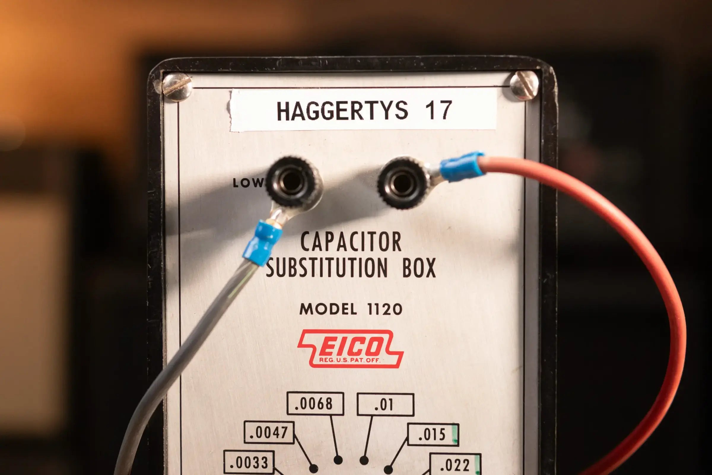 Eico Model 1120 Capacitor Substitution Box - Used