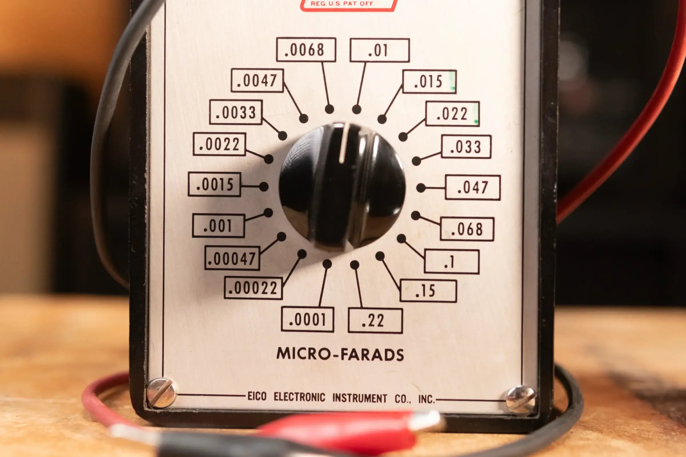 Eico Model 1120 Capacitor Substitution Box - Used