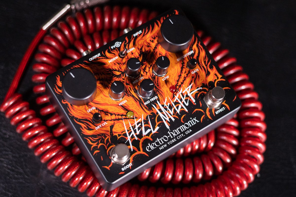 Electro Harmonix Hell Melter Distortion Pedal haggertys 7