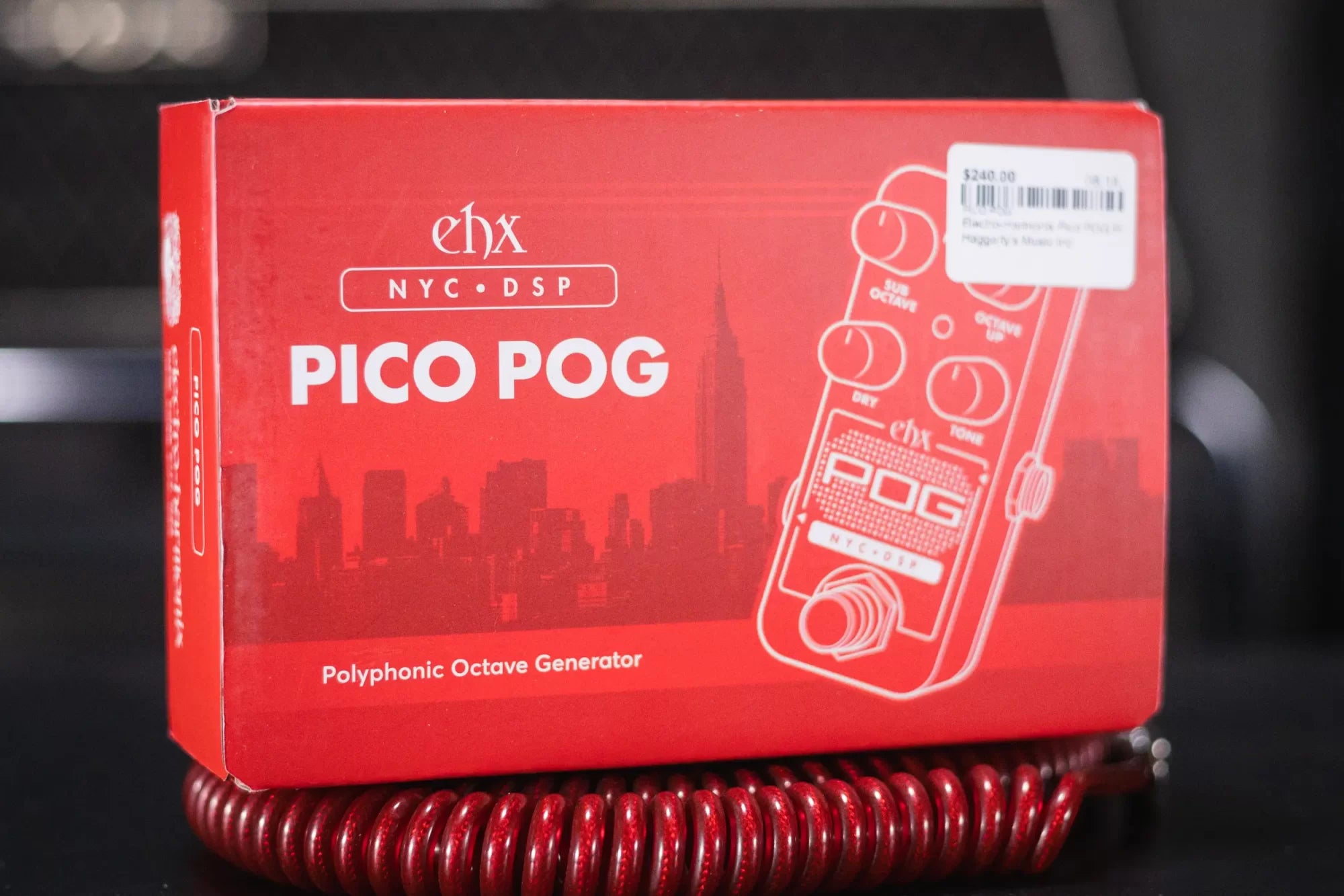 Electro Harmonix Pico POG Polyphonic Octave Generator Effects Pedal haggertys 7
